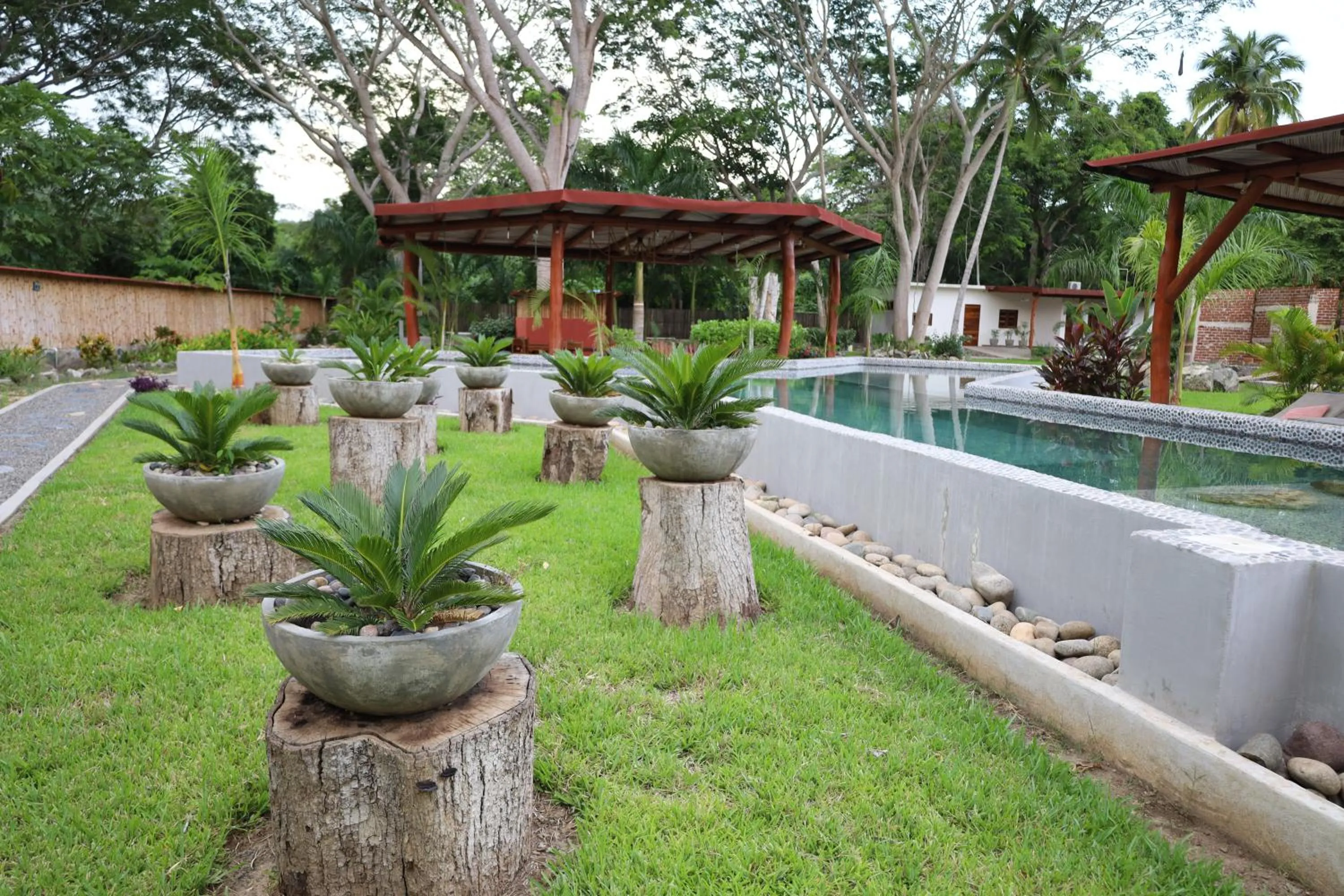 Garden in Solez Zihuatanejo