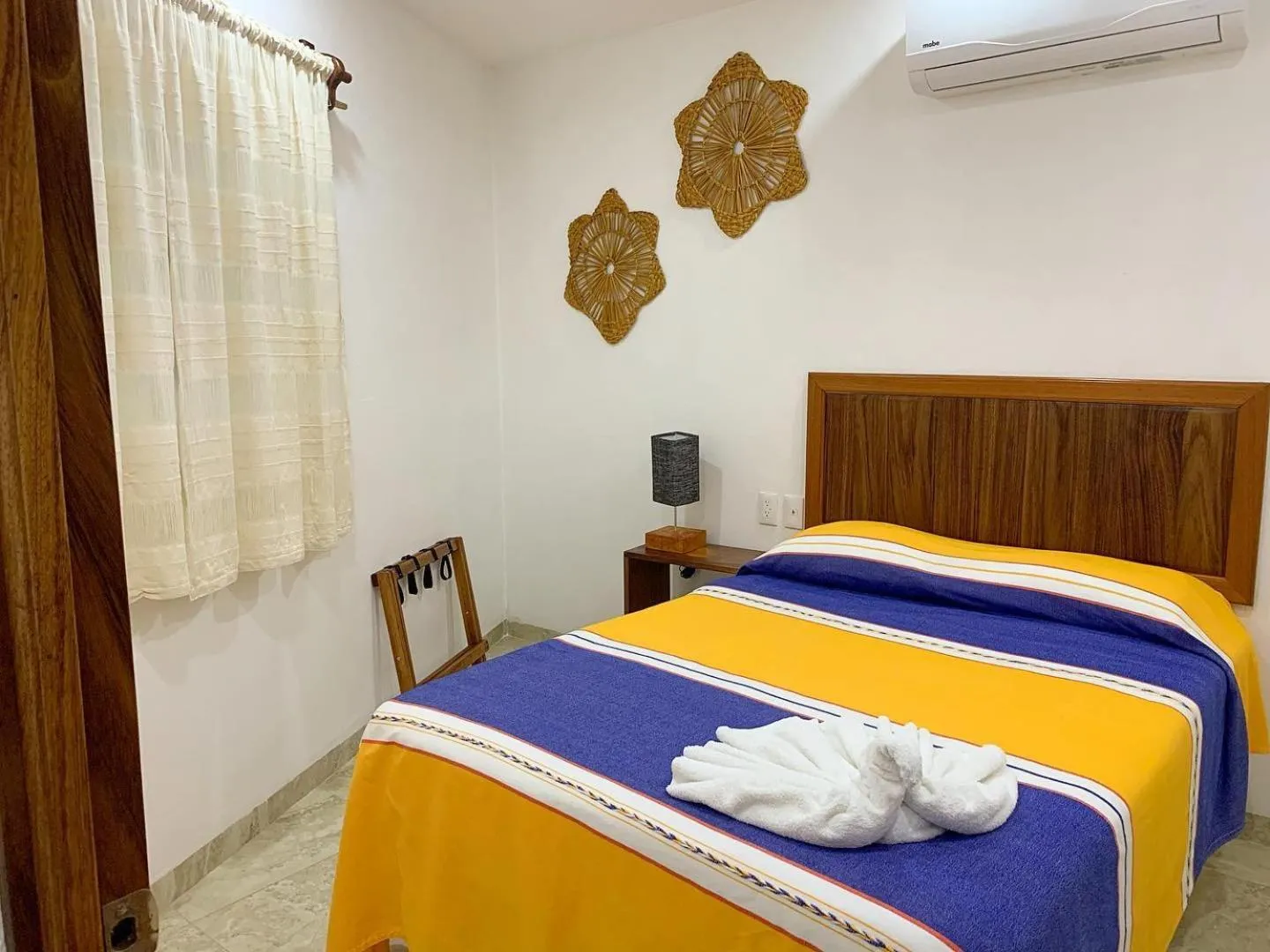 Bed in Solez Zihuatanejo