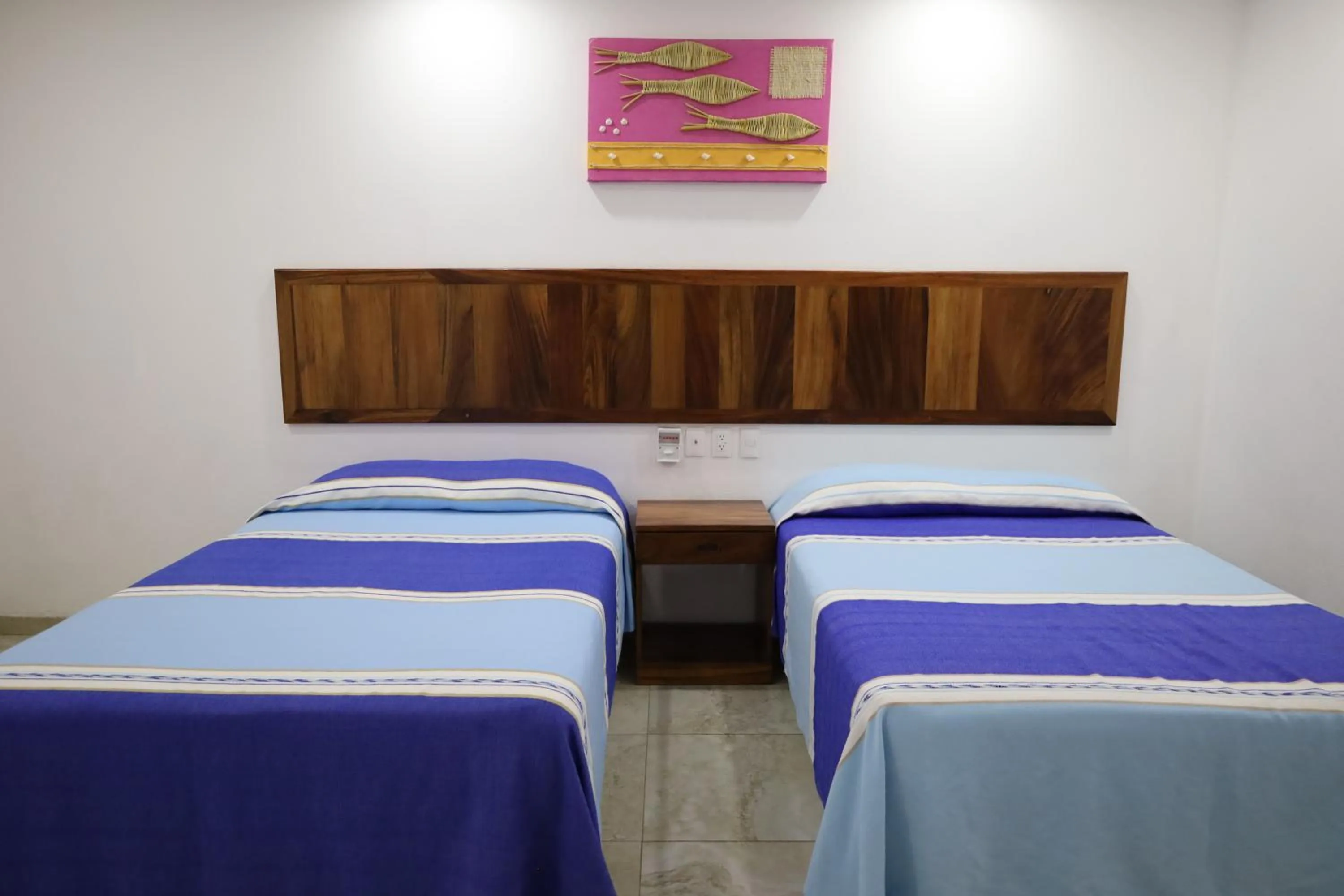 Bed in Solez Zihuatanejo