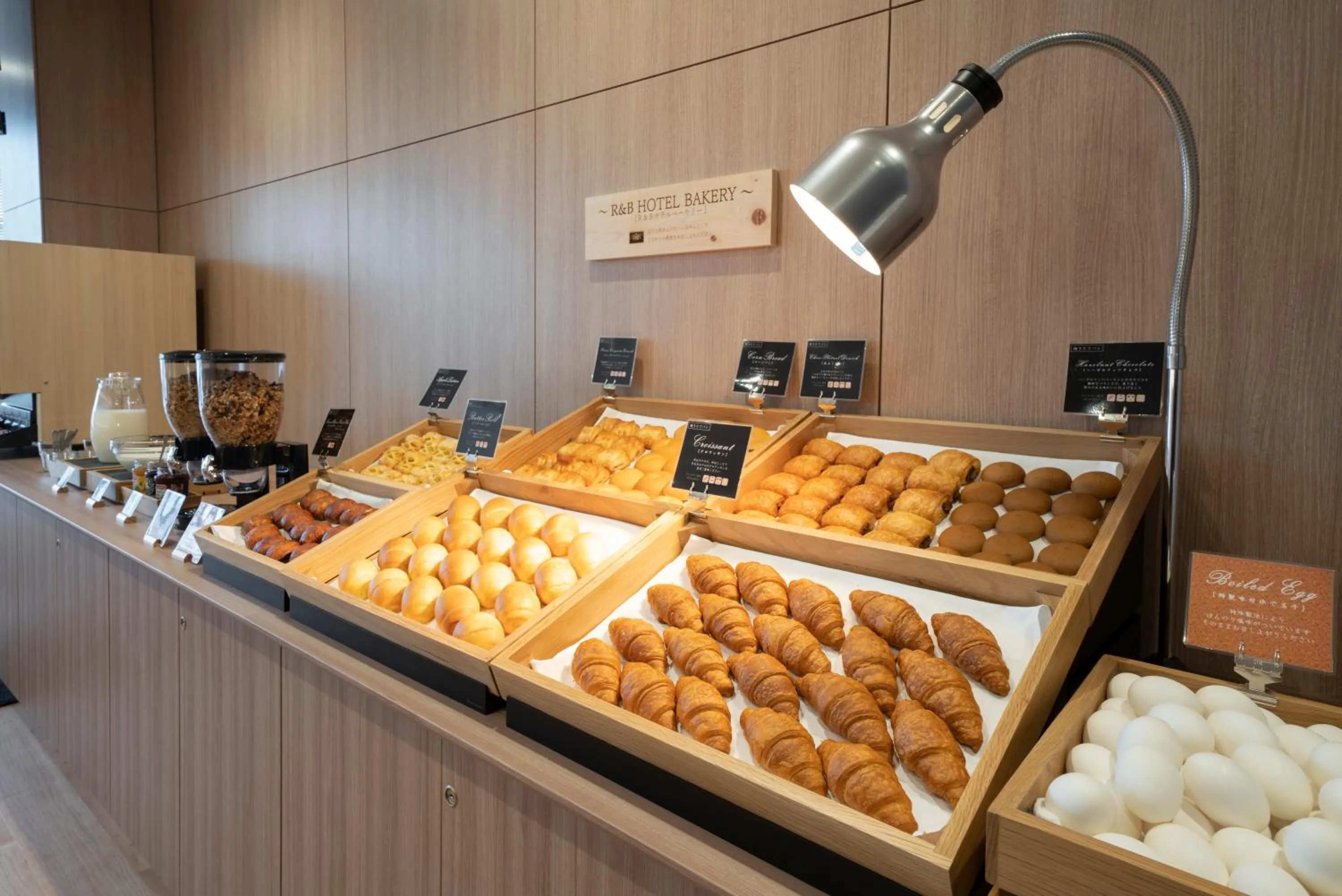 Buffet breakfast in washingtonR&B Hotel Sendai Higashiguchi