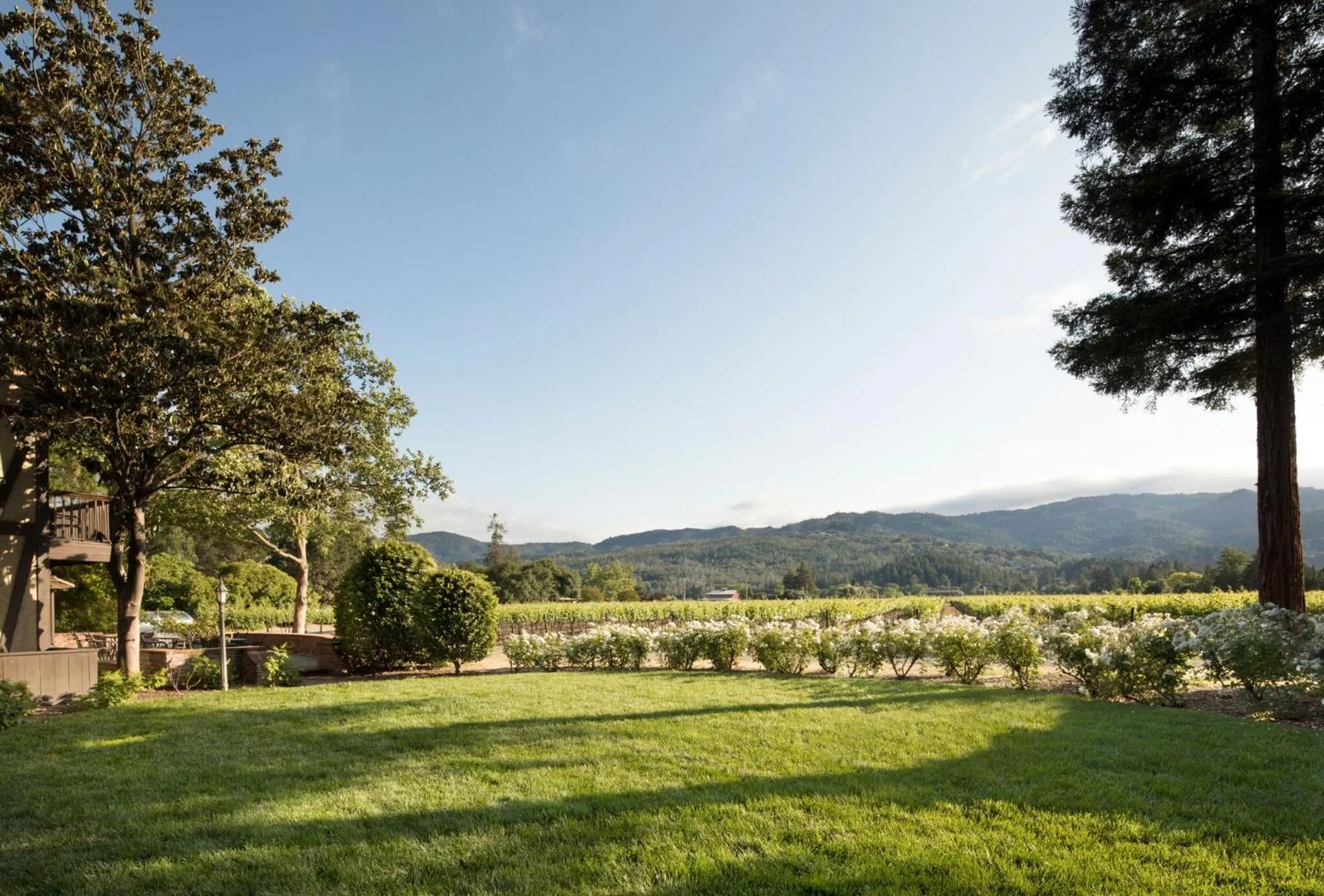 Garden in Harvest Inn