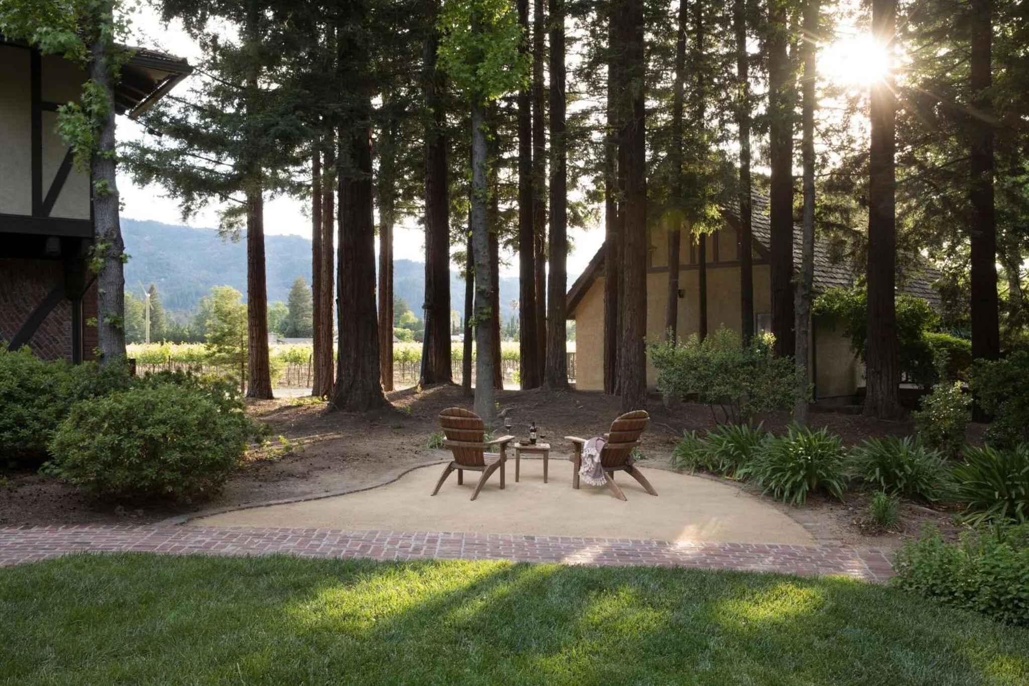 Garden in Harvest Inn