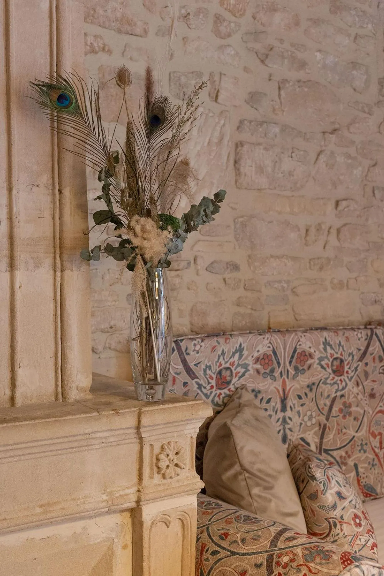 Decorative detail in Ferme de la Rançonnière - Hôtel & Restaurant