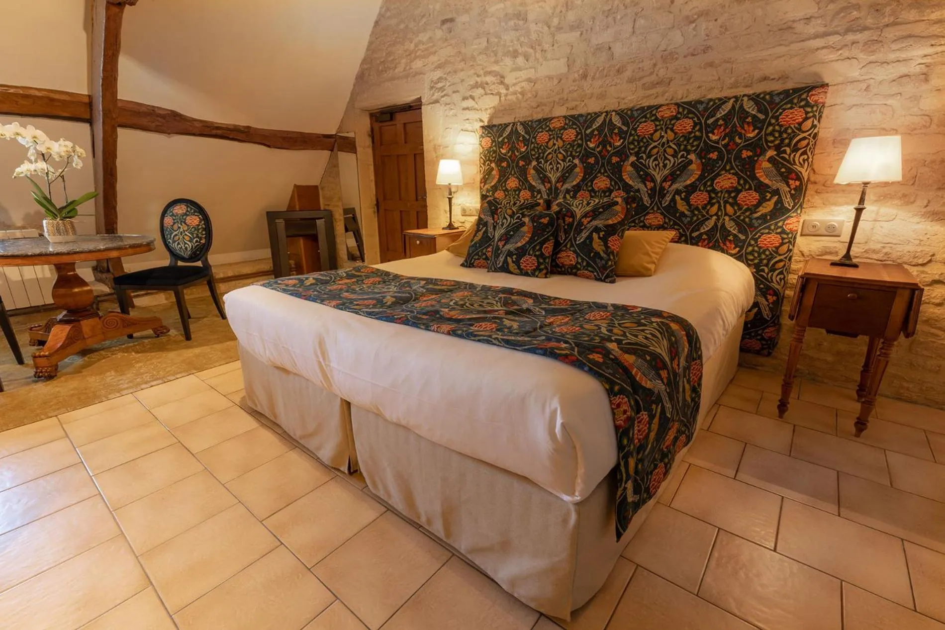 Bed in Ferme de la Rançonnière - Hôtel & Restaurant