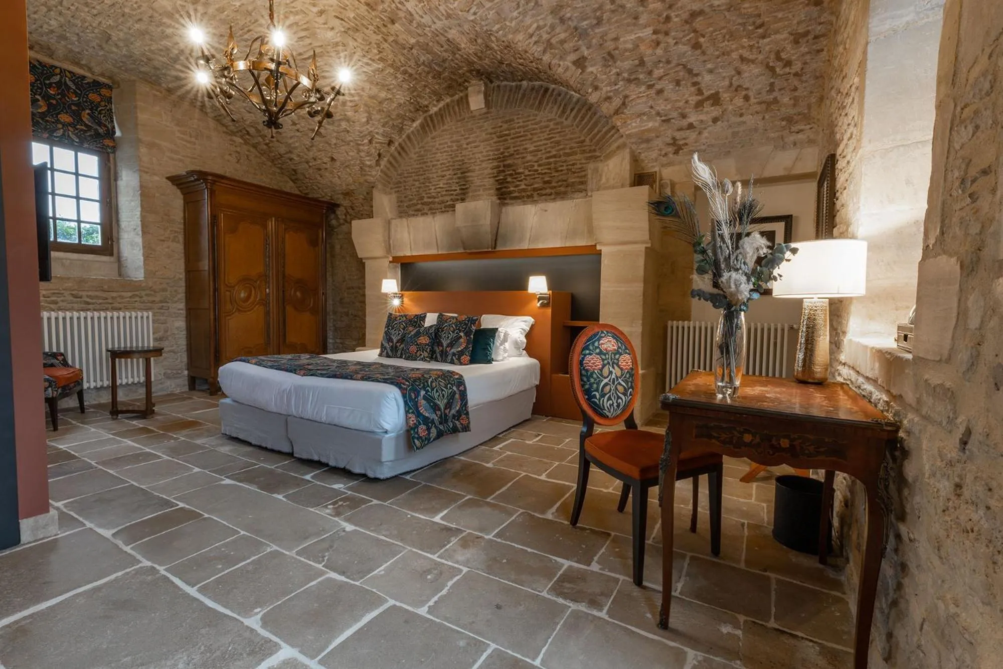 Bed in Ferme de la Rançonnière - Hôtel & Restaurant