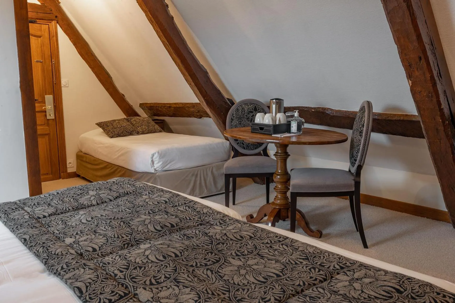 Bed in Ferme de la Rançonnière - Hôtel & Restaurant