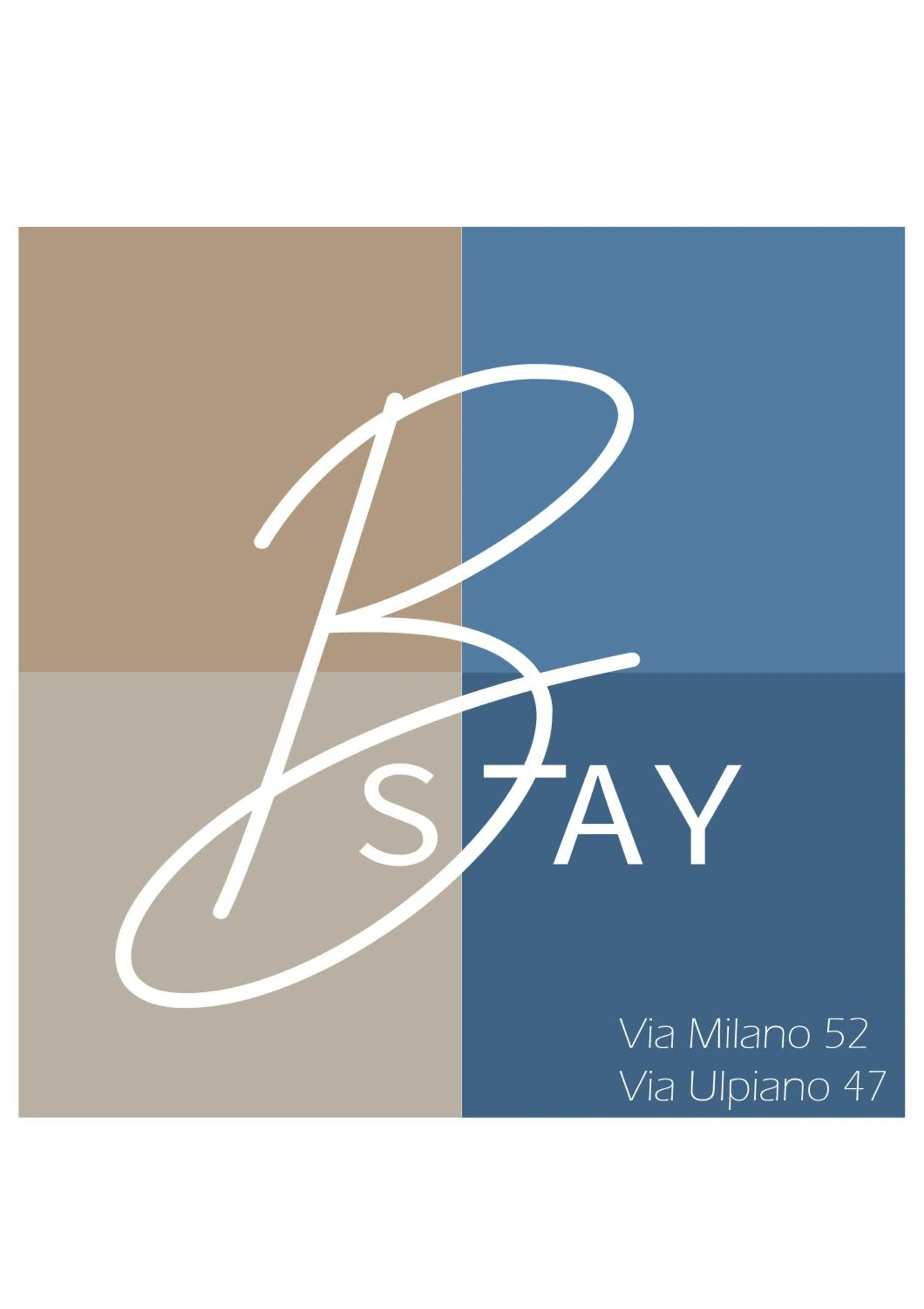 Logo/Certificate/Sign in B-STAY Via Milano 52