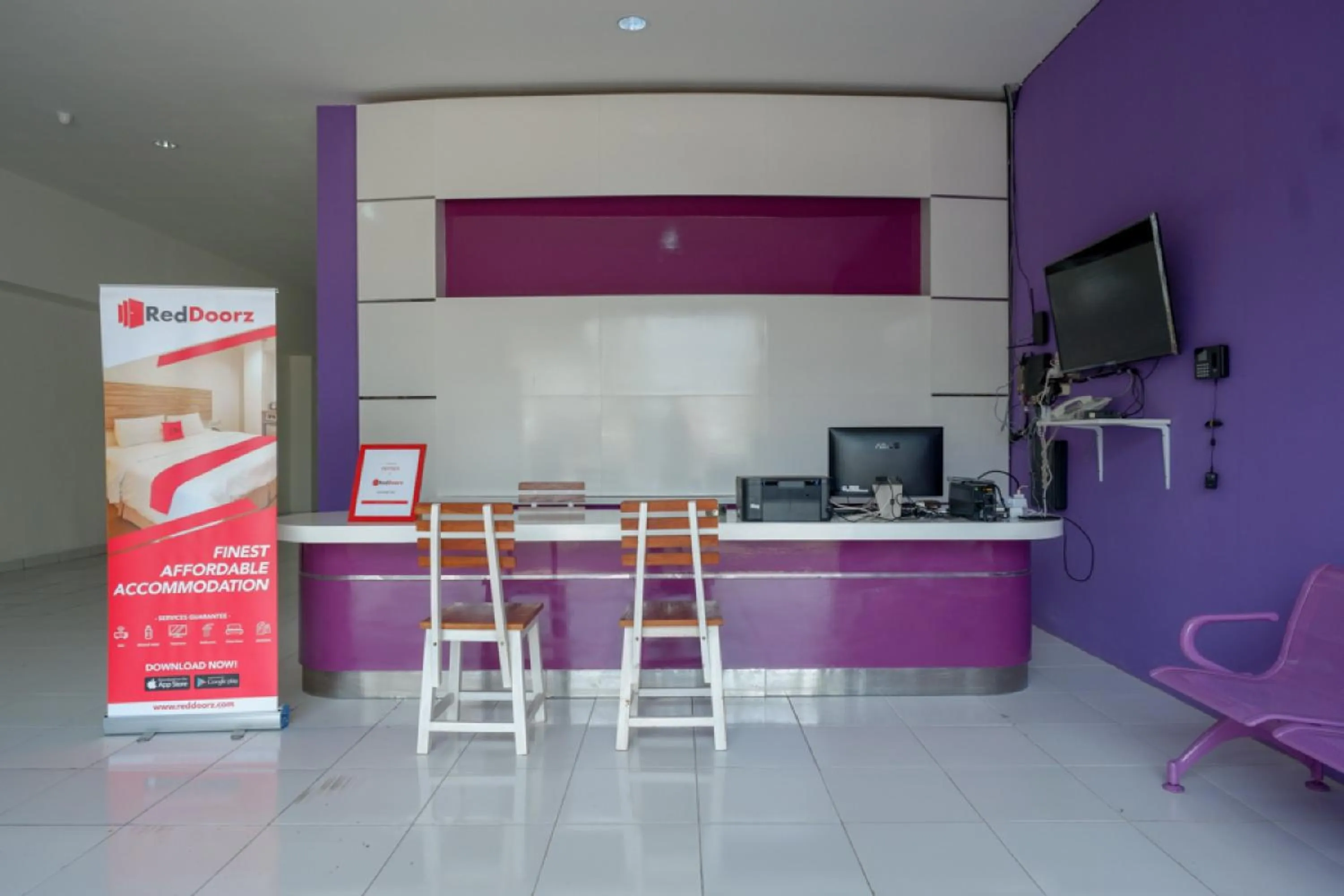 Lobby or reception in RedDoorz near Alun Alun Kaliwungu Kendal