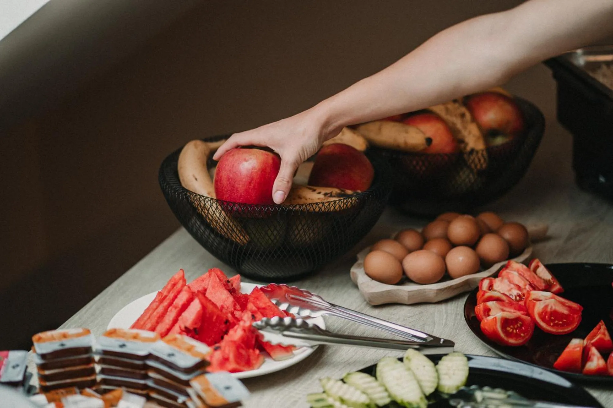 Breakfast in ADEO HOTEL Sport & SPA