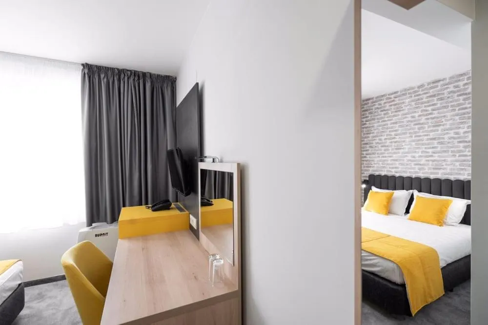 Bed in ADEO HOTEL Sport & SPA