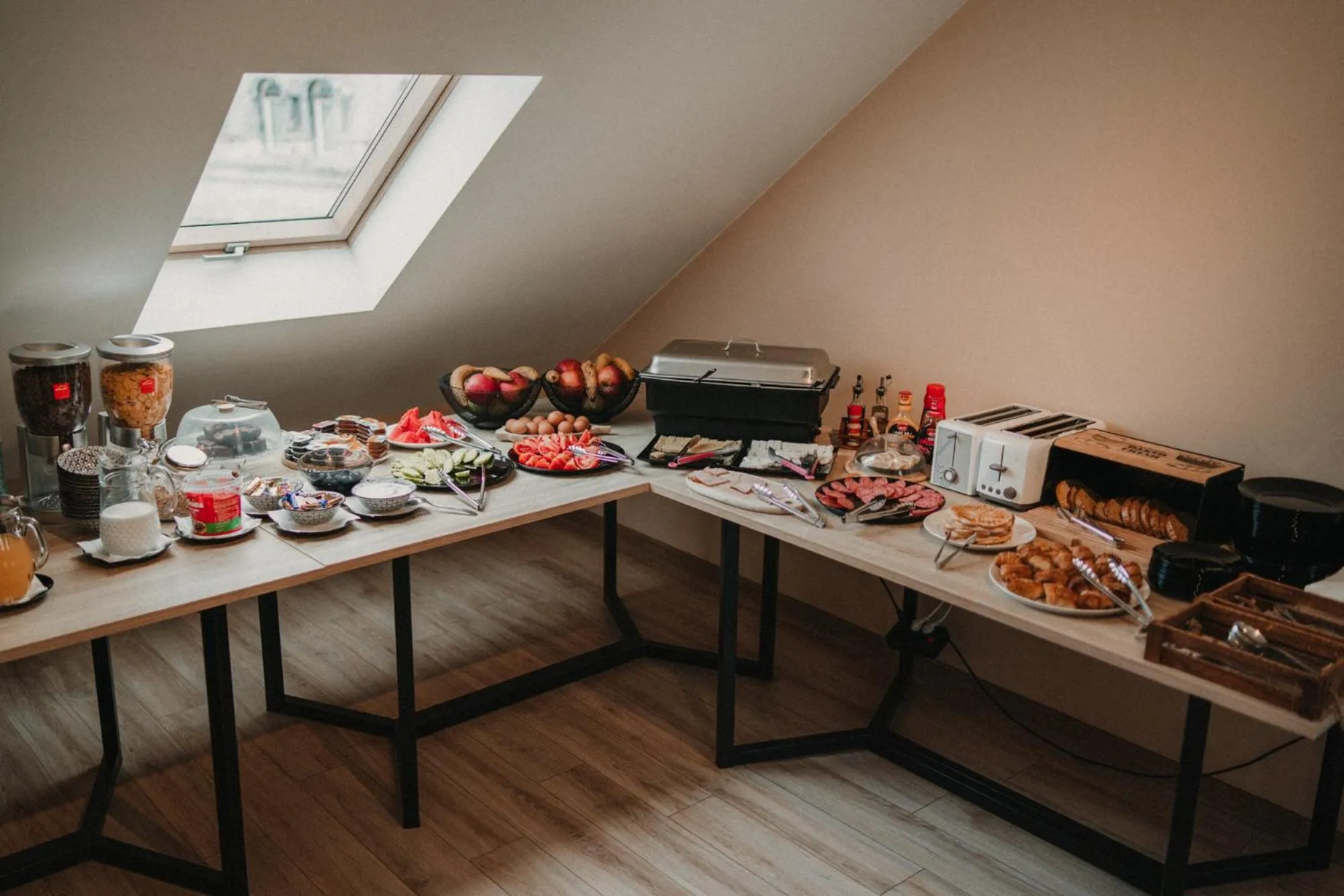 Breakfast in ADEO HOTEL Sport & SPA