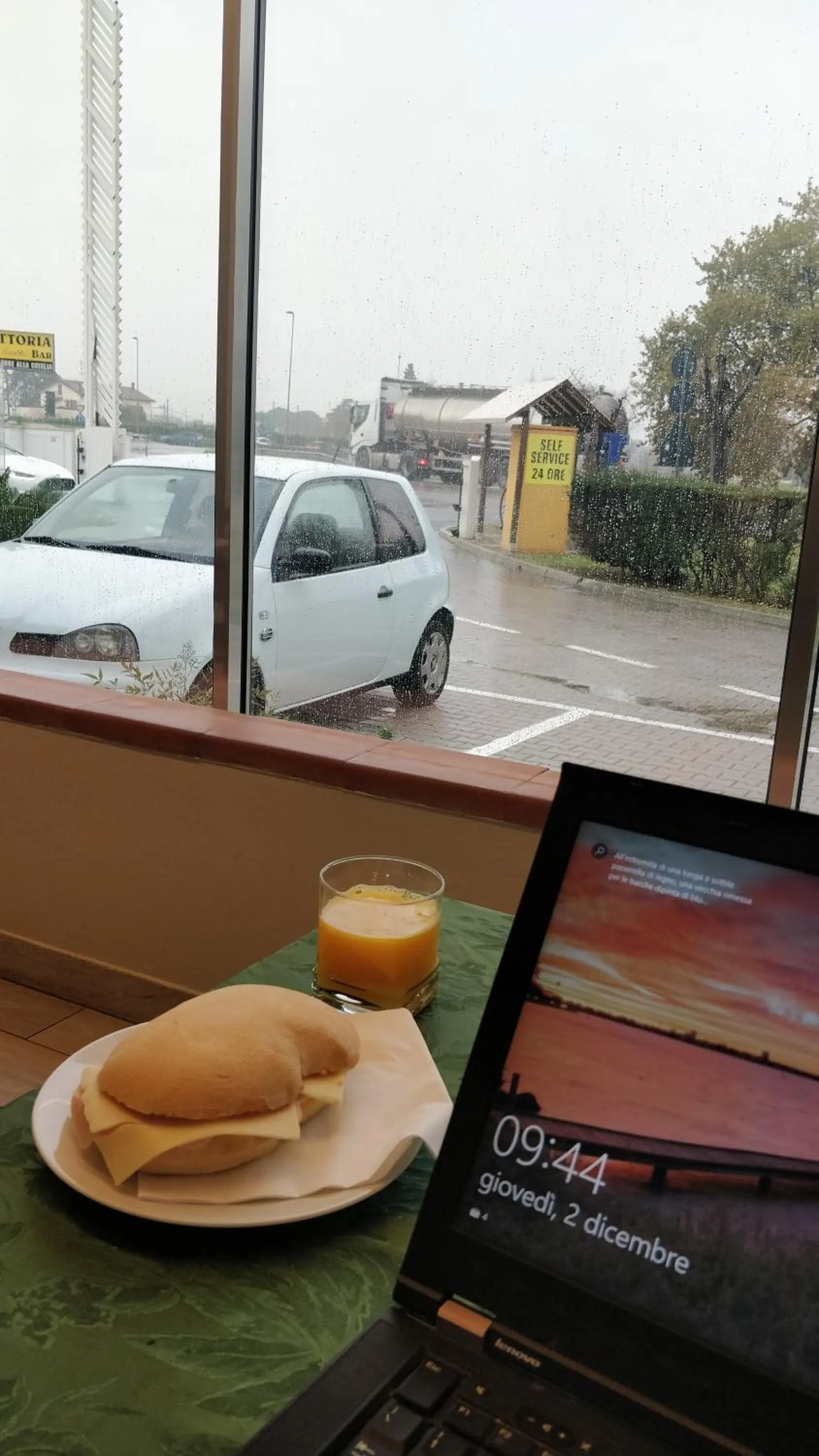 Continental breakfast in Le 3 Botti Locanda