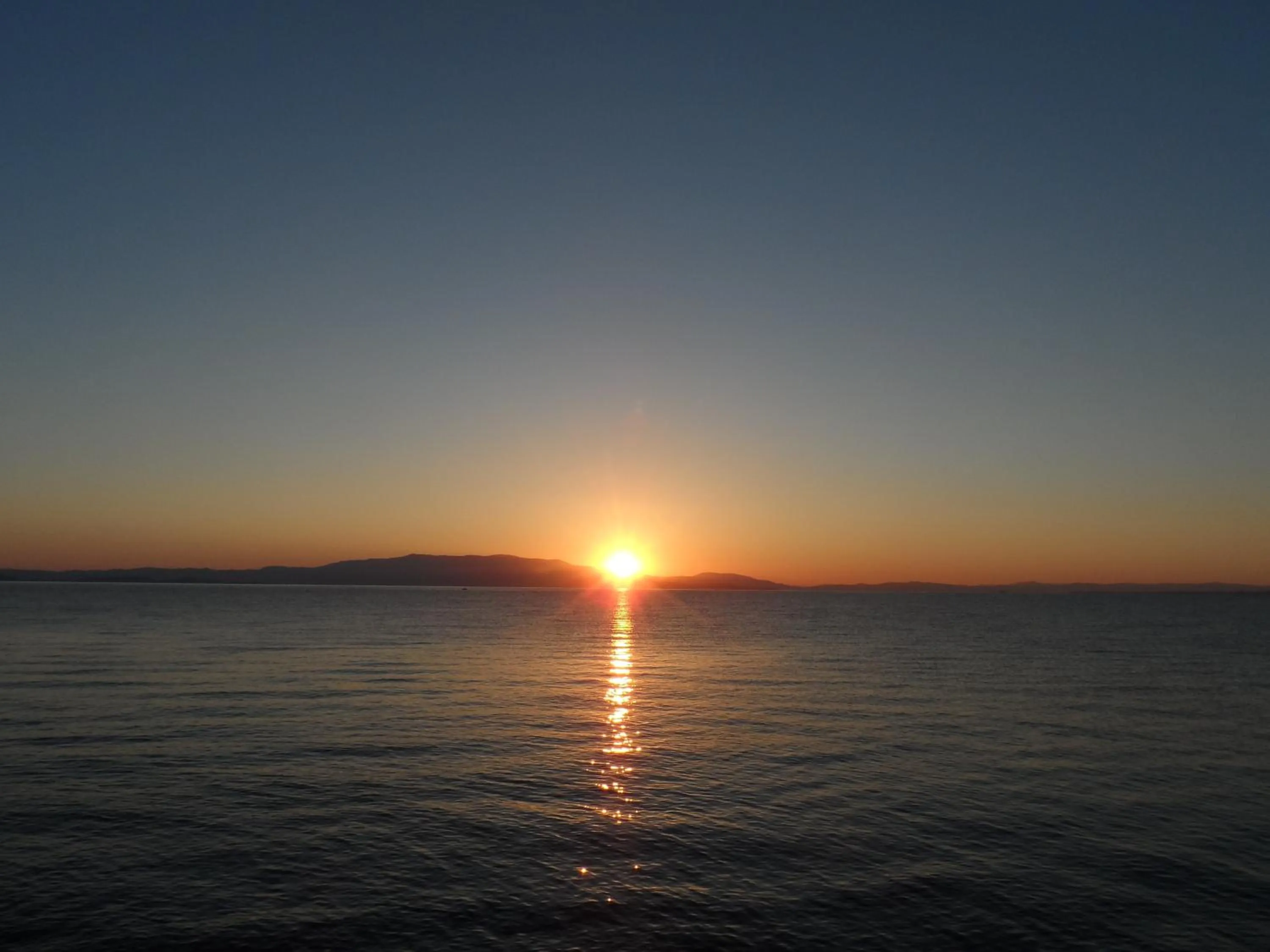 Sunrise in Seafront Studios and Apartments