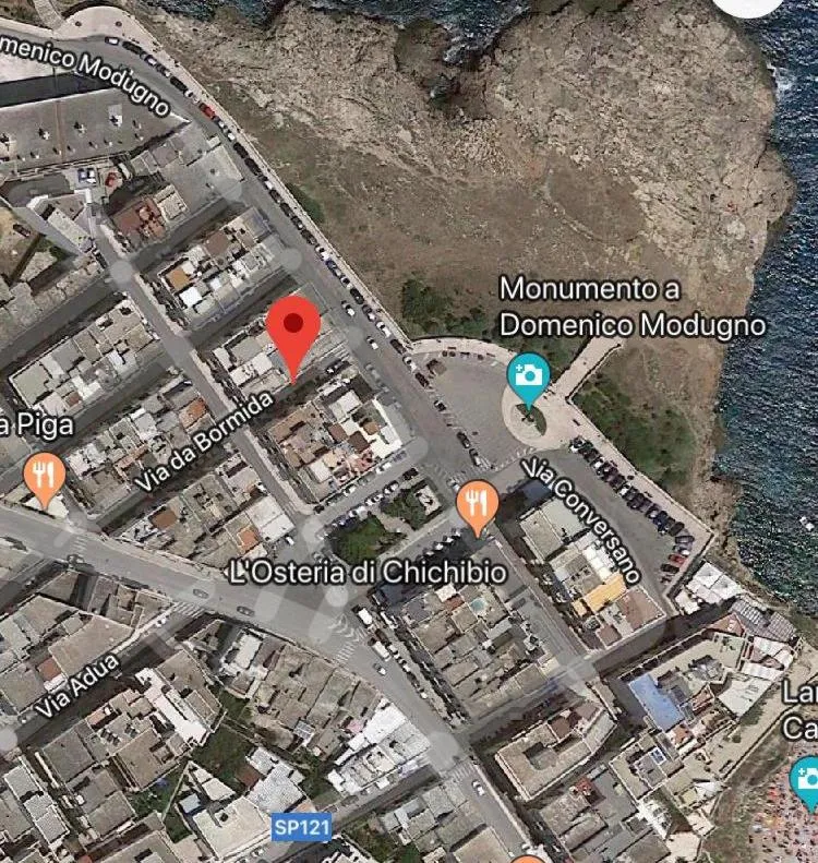 Bird's eye view in Trame - Poesia Di Mare