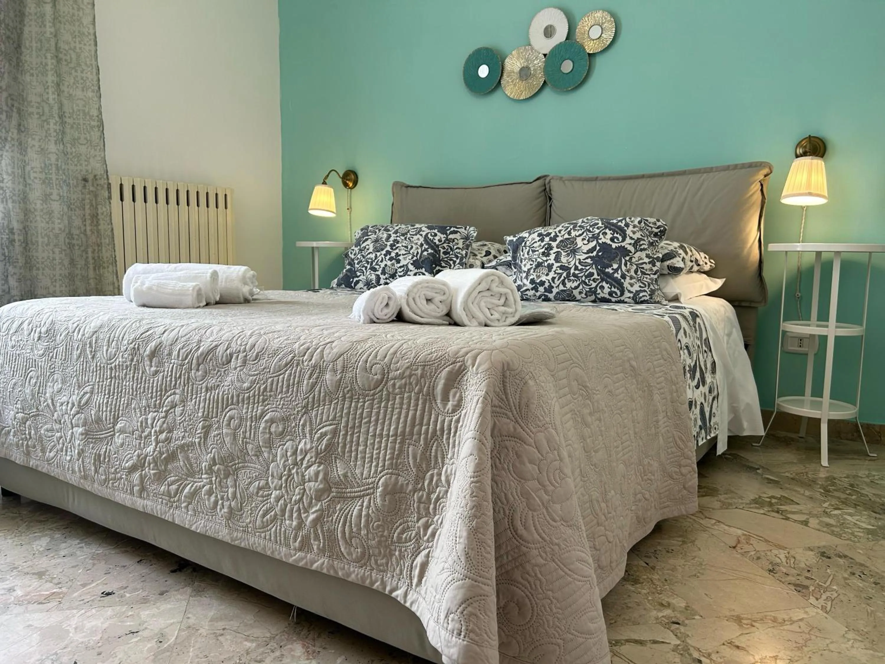 Decorative detail, Bed in Trame - Poesia Di Mare