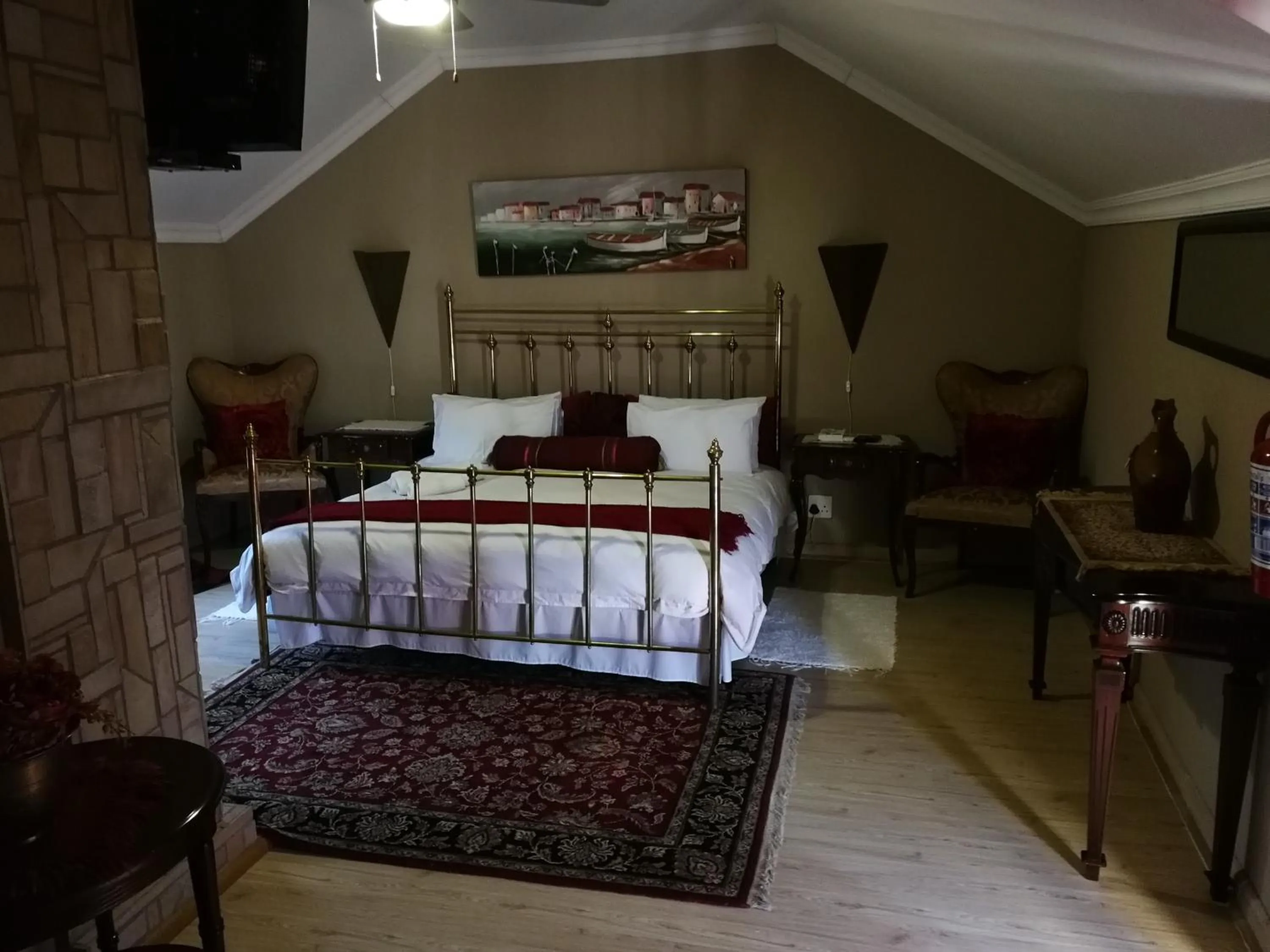 Bed in Bougain Villa Guesthouse