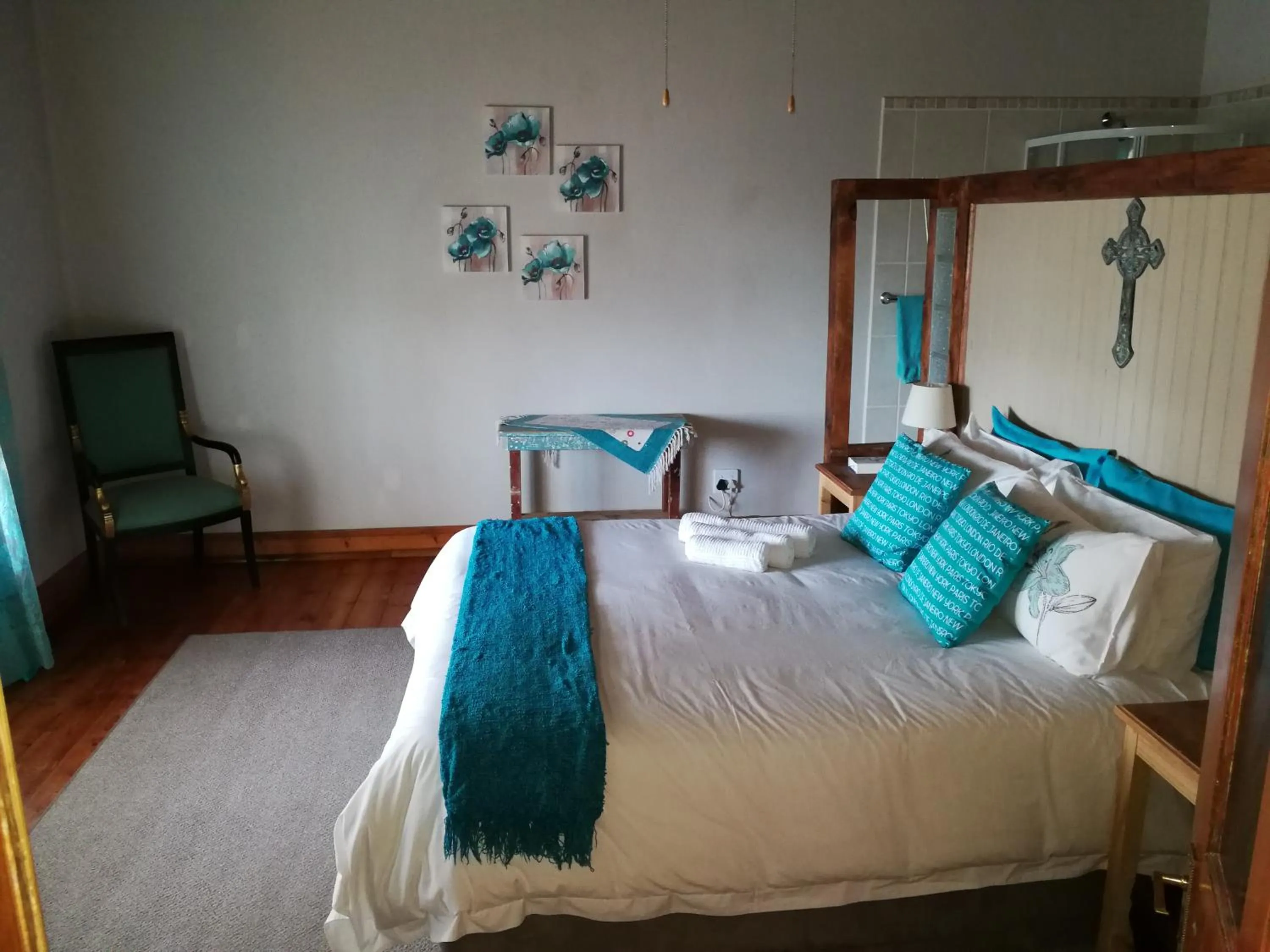 Bed in Bougain Villa Guesthouse