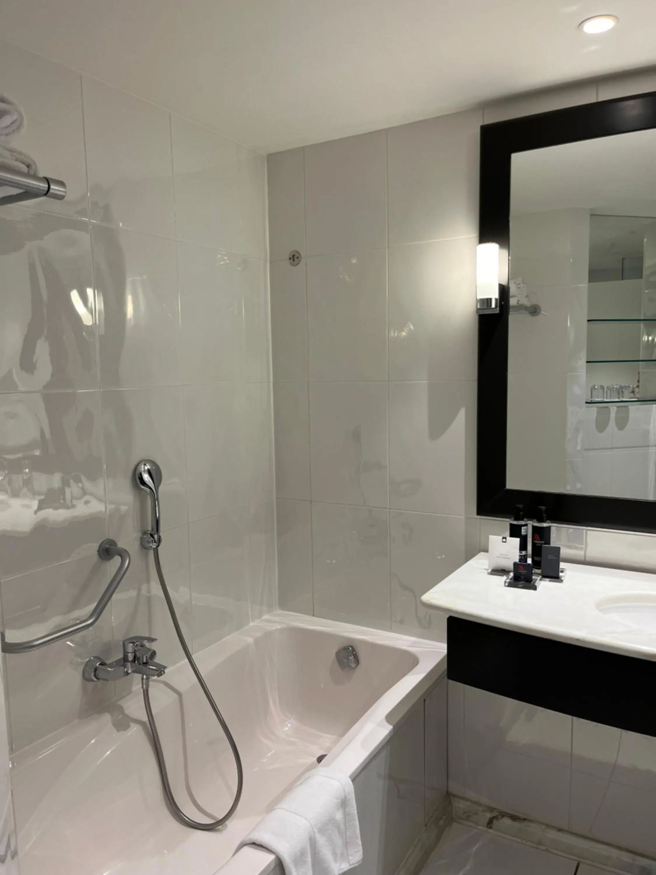 Bathroom in Lyon Marriott Hotel Cité Internationale