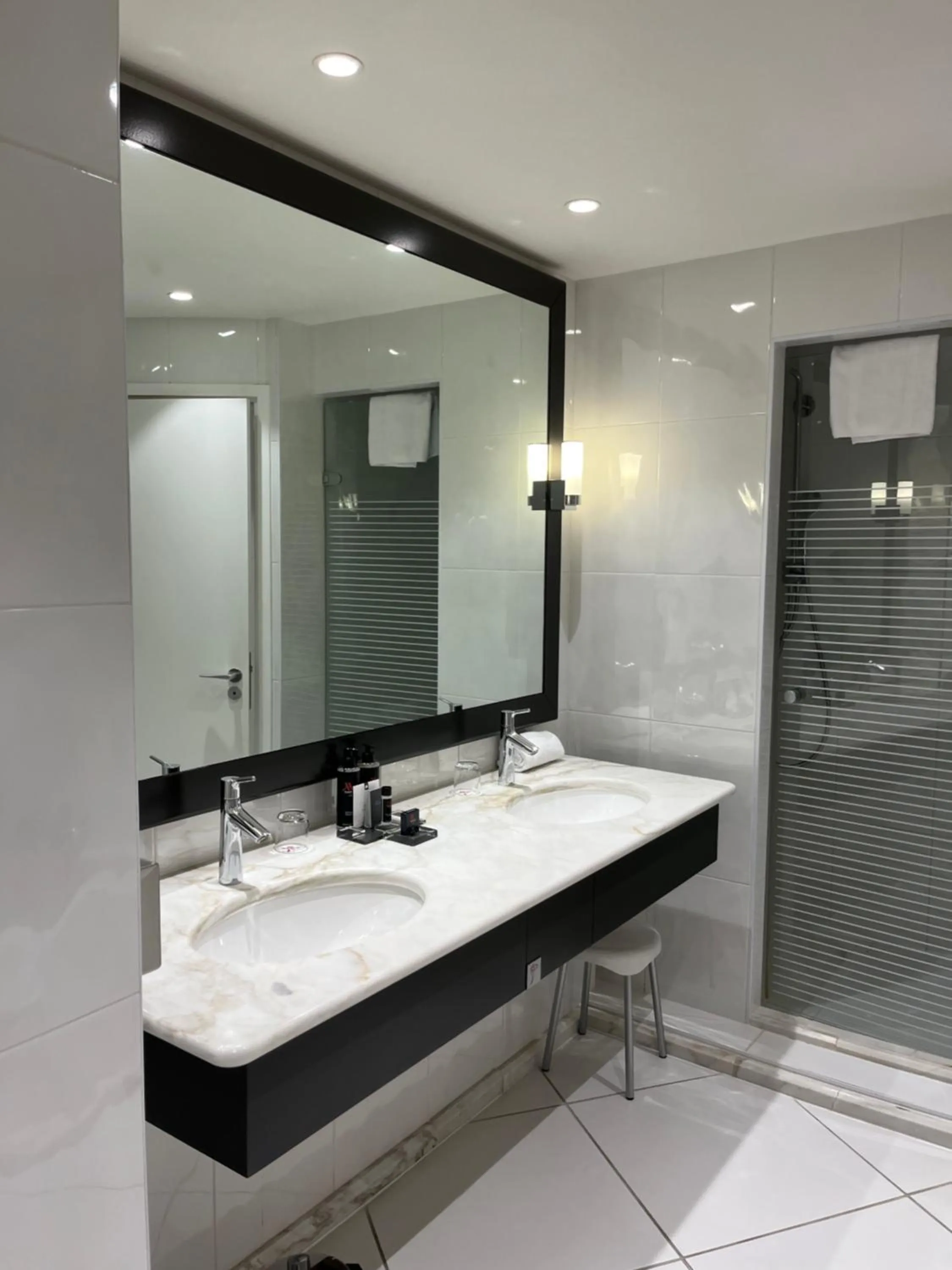 Bathroom in Lyon Marriott Hotel Cité Internationale