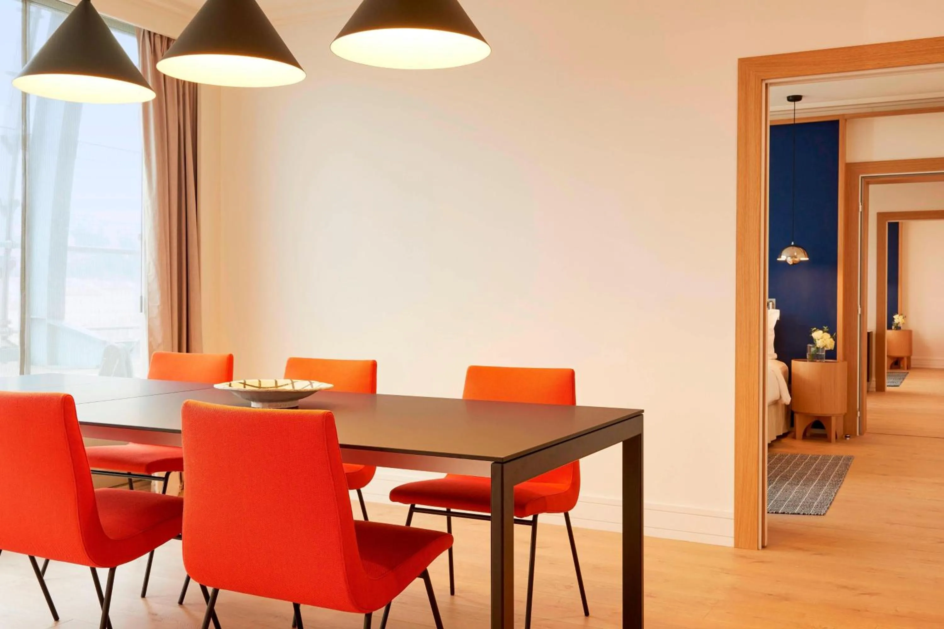 Bedroom in Lyon Marriott Hotel Cité Internationale