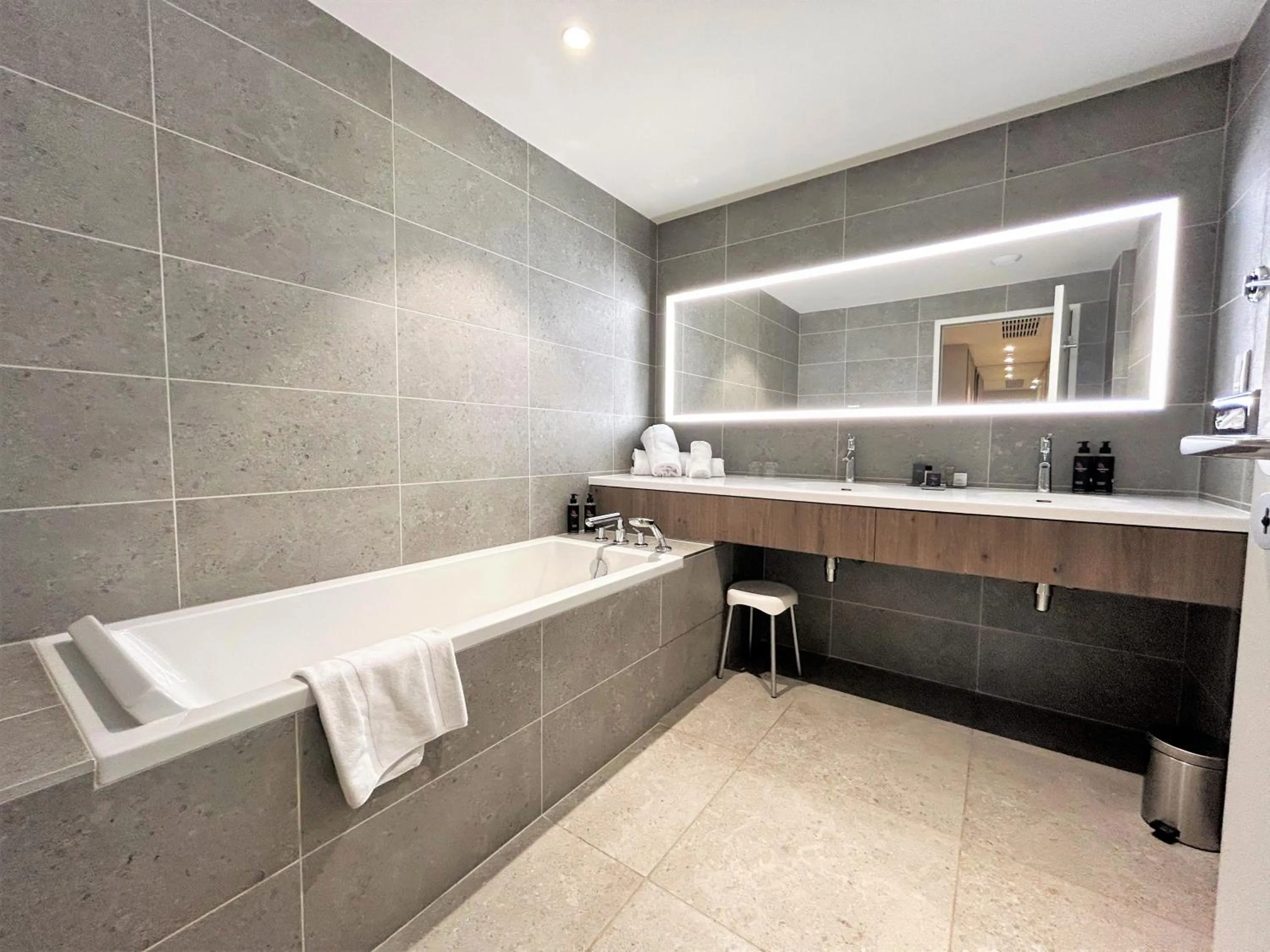 Bathroom in Lyon Marriott Hotel Cité Internationale