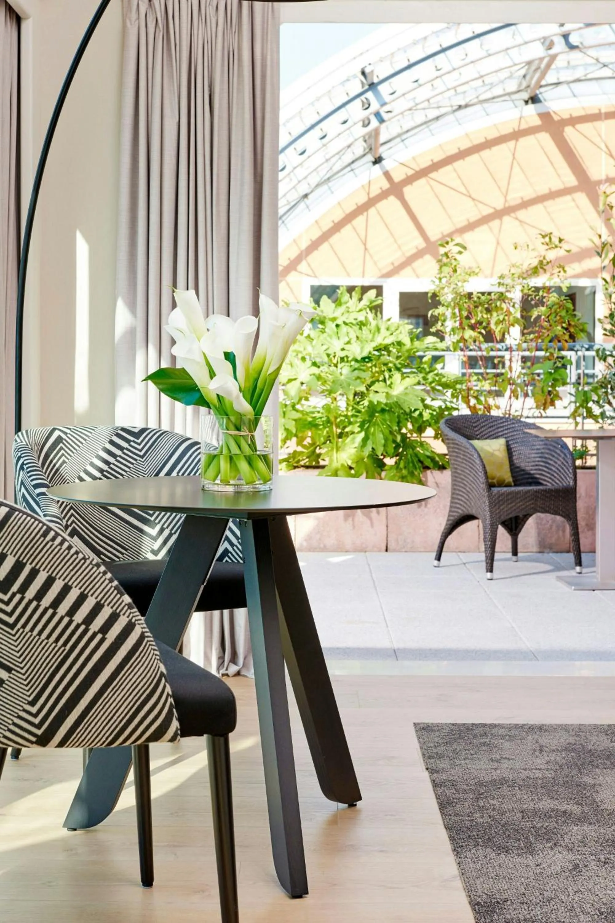 Bedroom in Lyon Marriott Hotel Cité Internationale