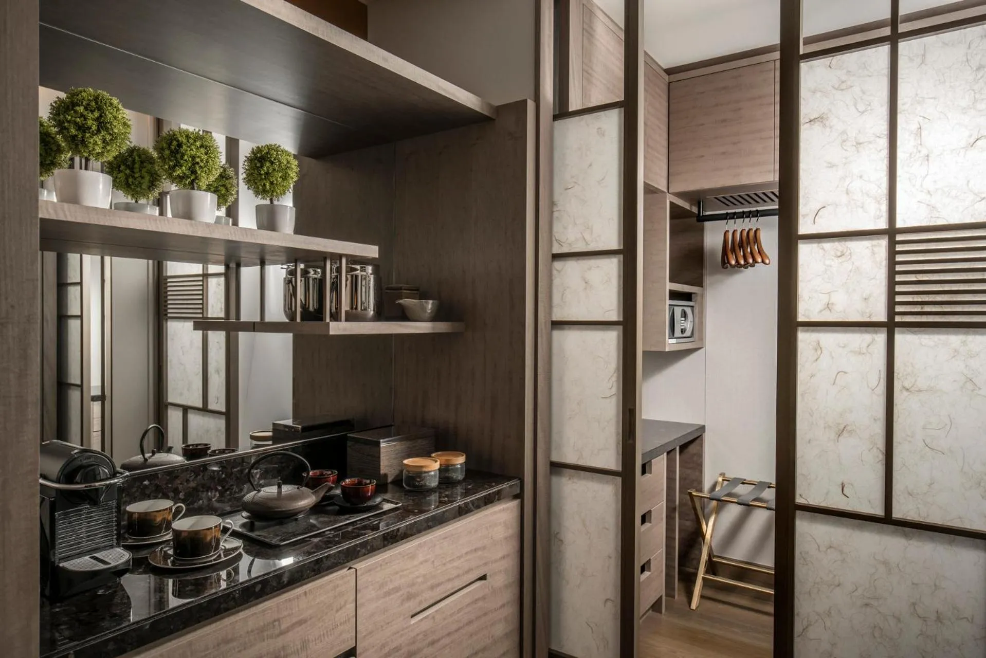 minibar in Four Seasons Hotel Tokyo at Otemachi