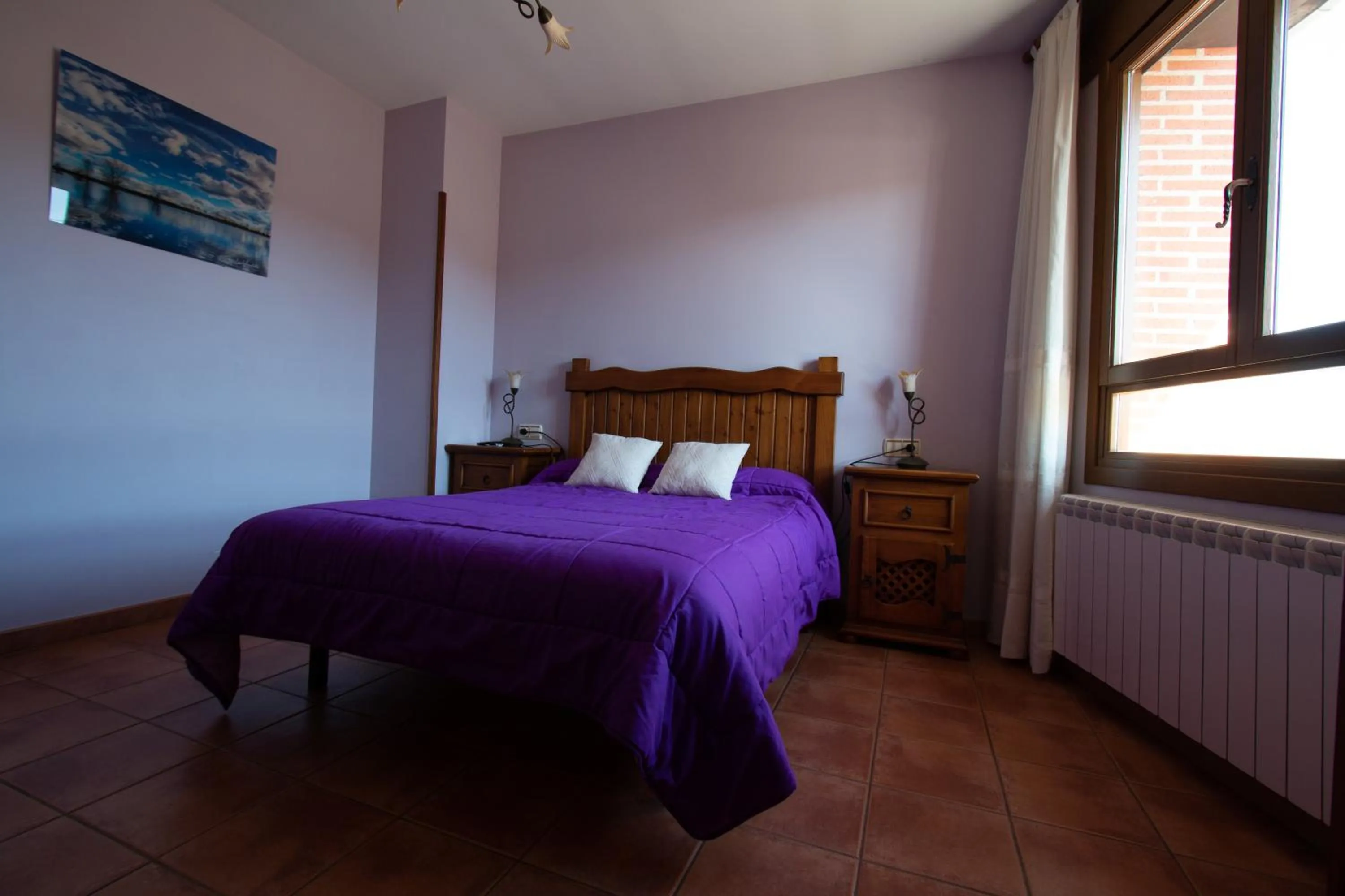 Photo of the whole room, Bed in Tirontillana