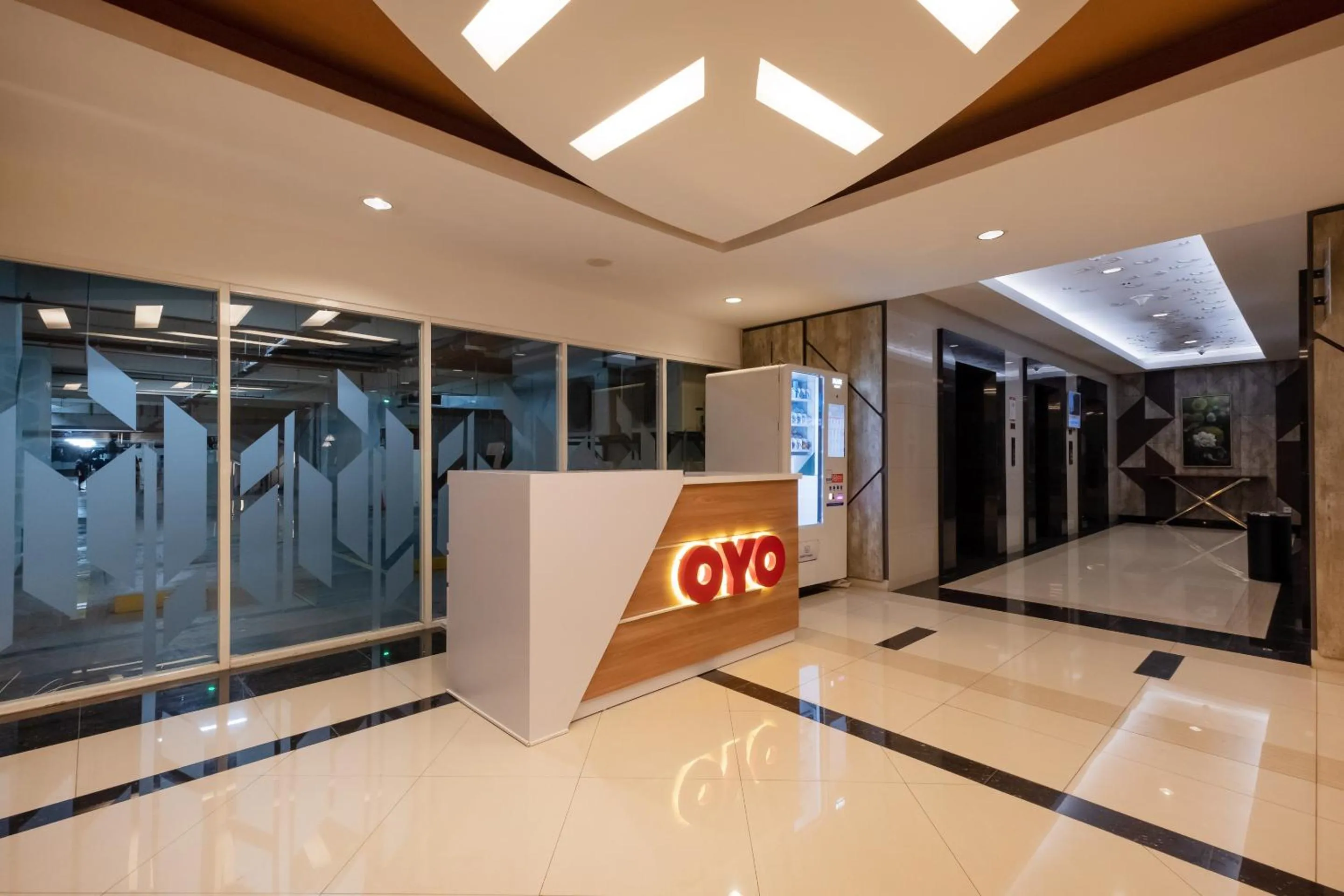 Lobby or reception in OYO 2245 Apartment Grand Kamala Lagoon