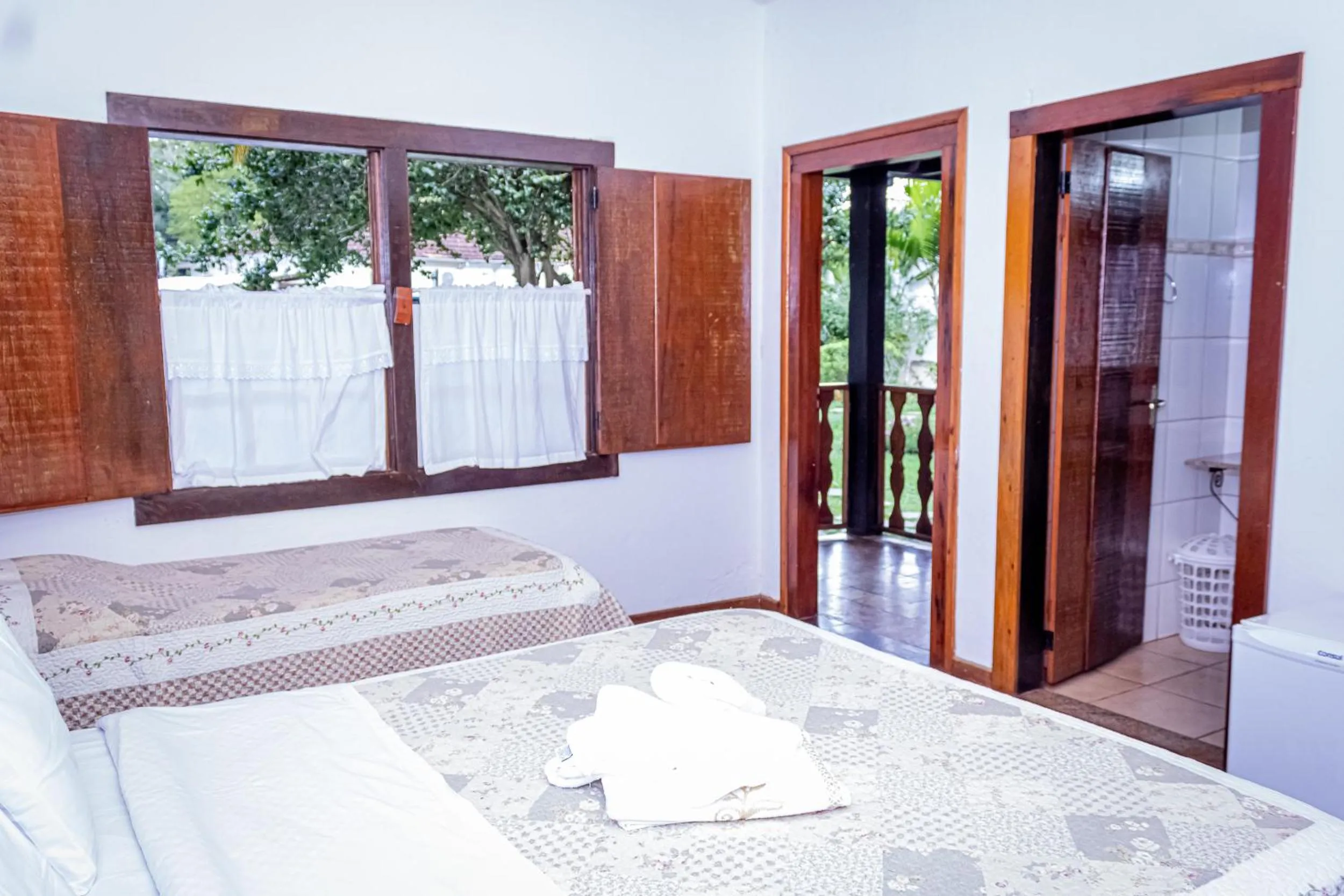 Bed in Casa de Violeta Pousada