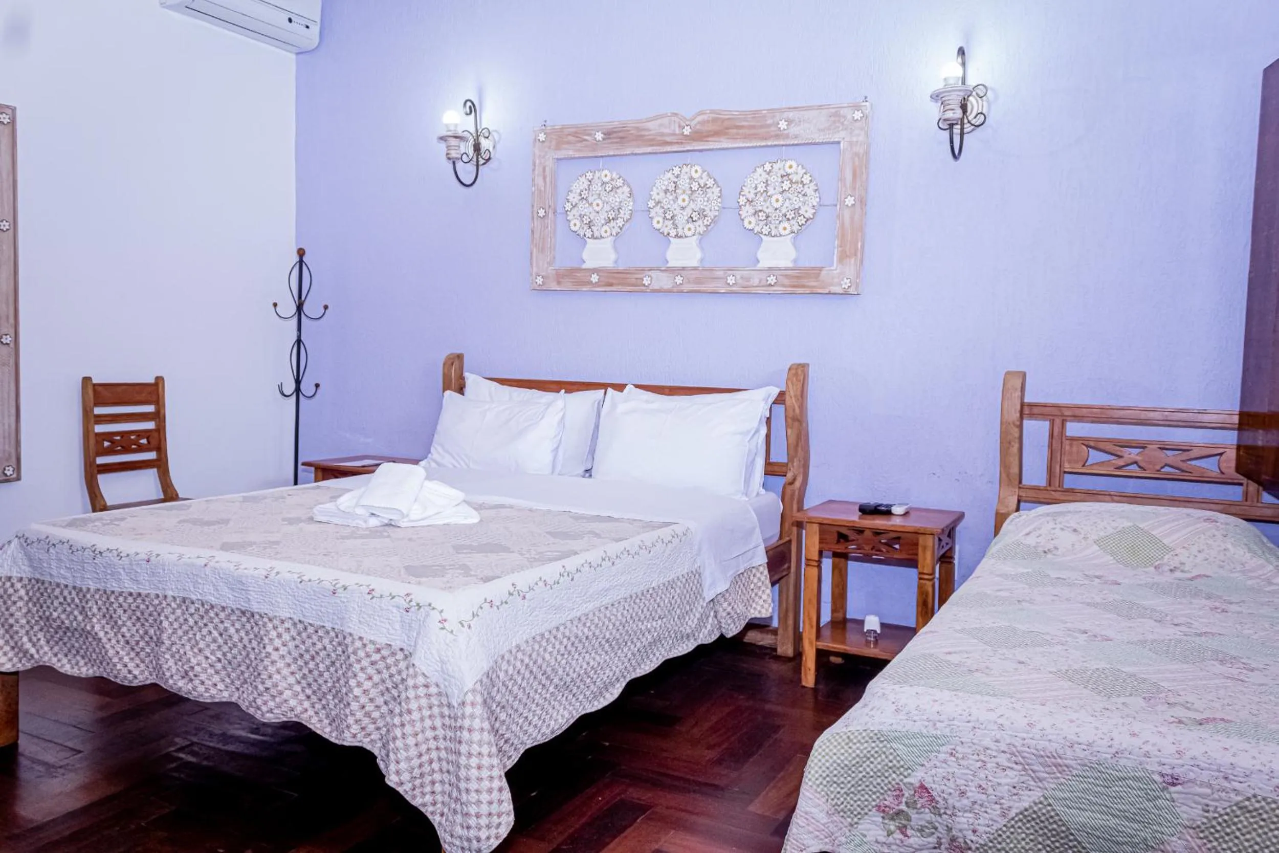 Bed in Casa de Violeta Pousada