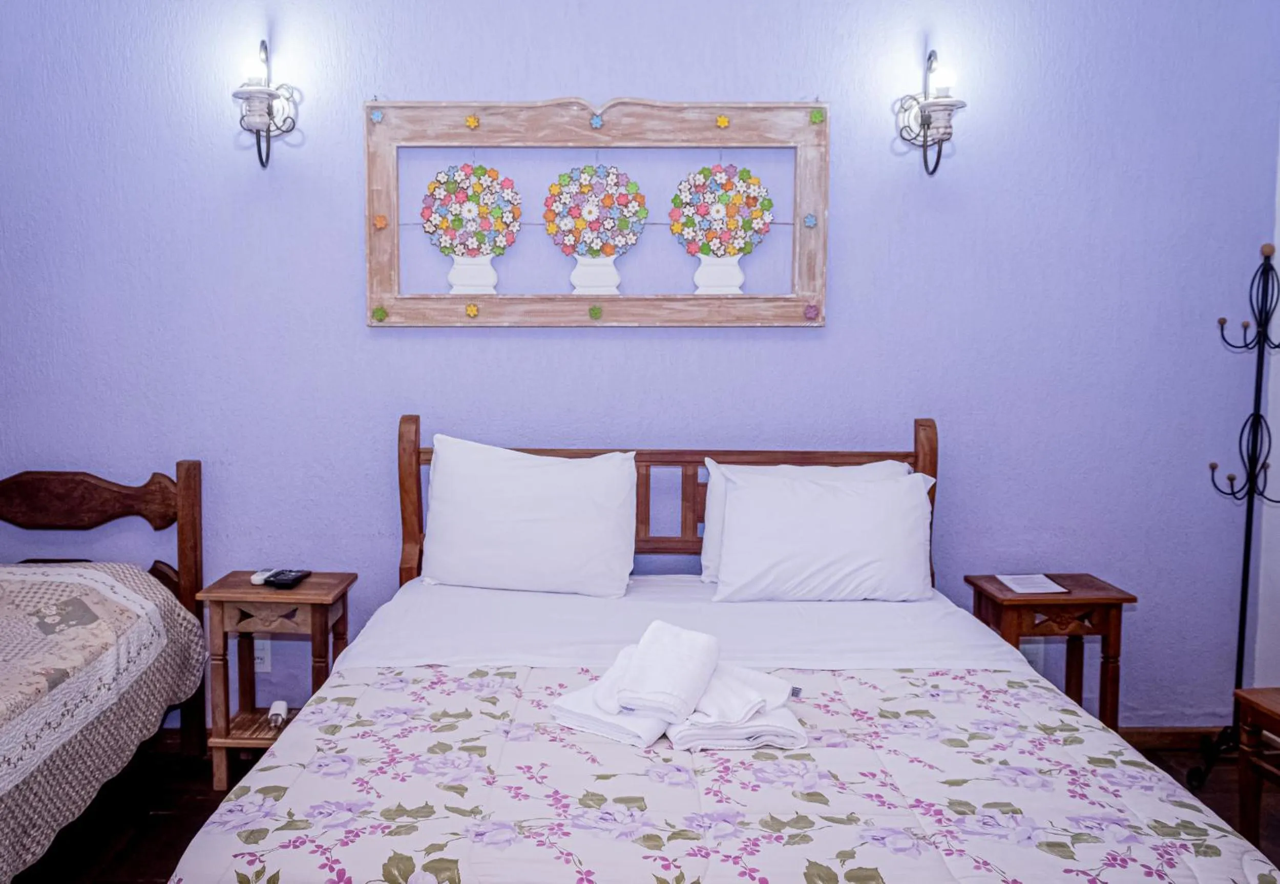 Bed in Casa de Violeta Pousada