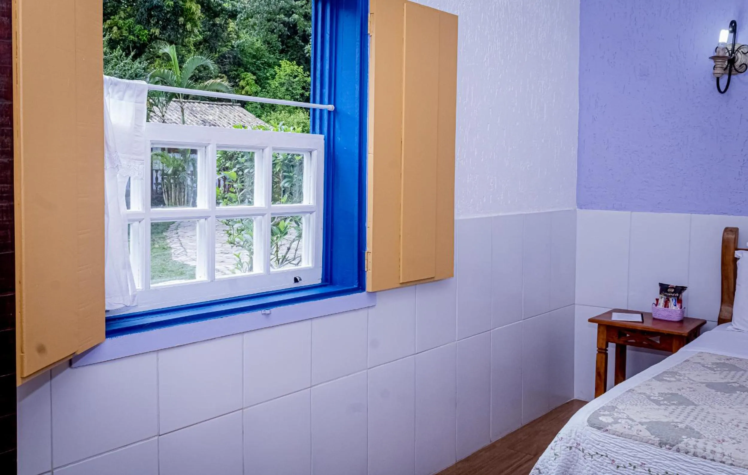 Bed in Casa de Violeta Pousada