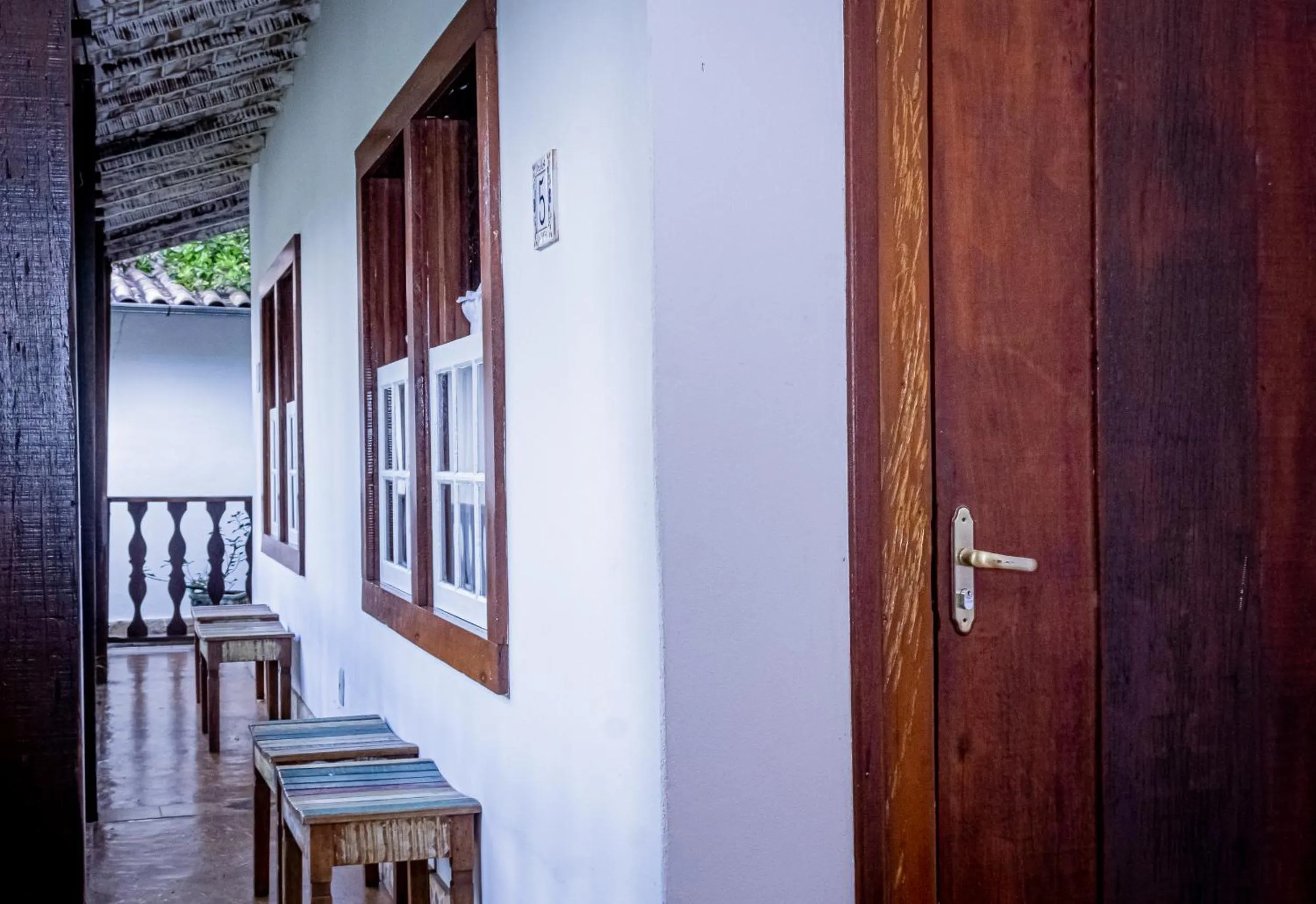 Property building in Casa de Violeta Pousada