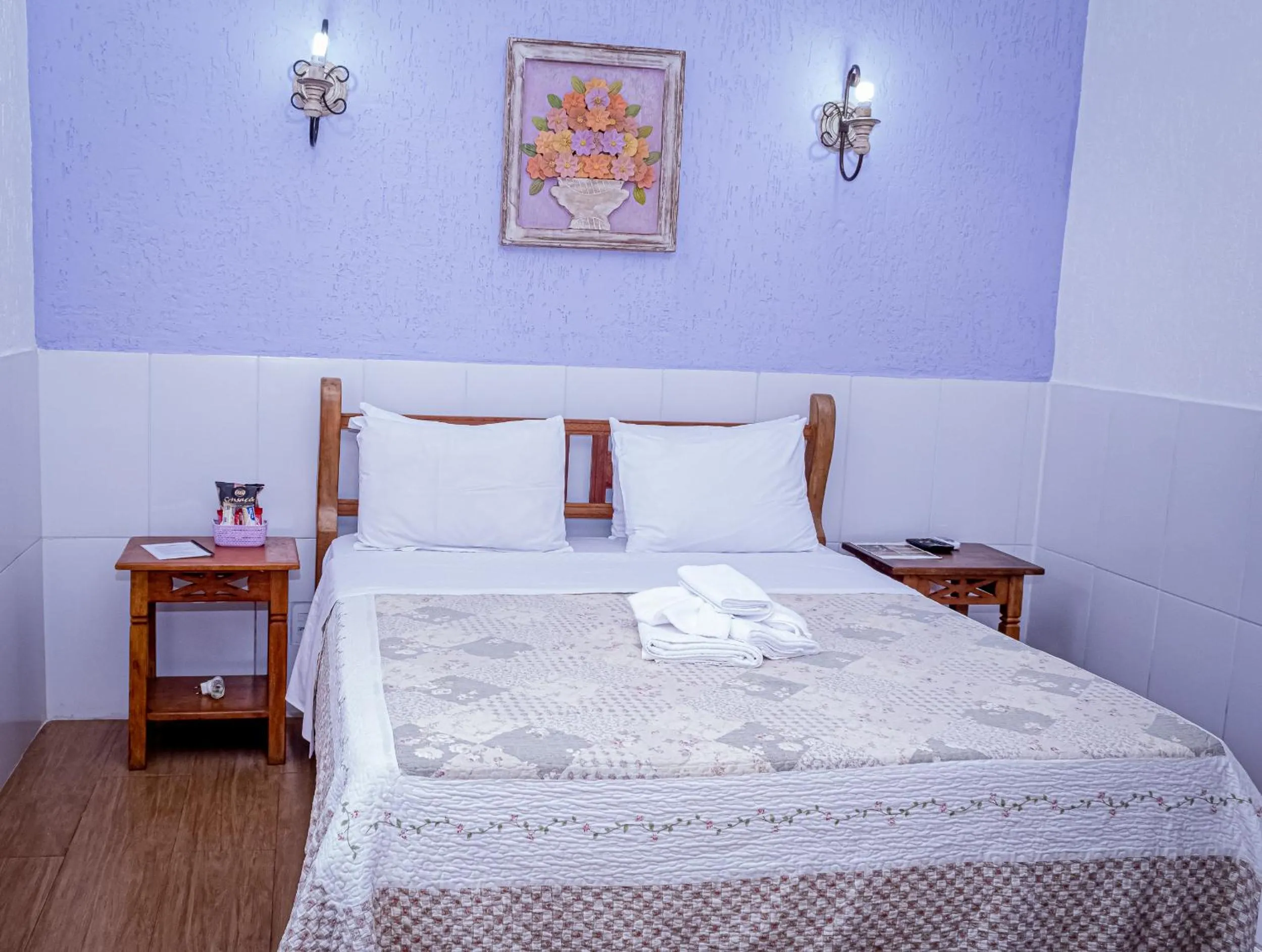 Bed in Casa de Violeta Pousada