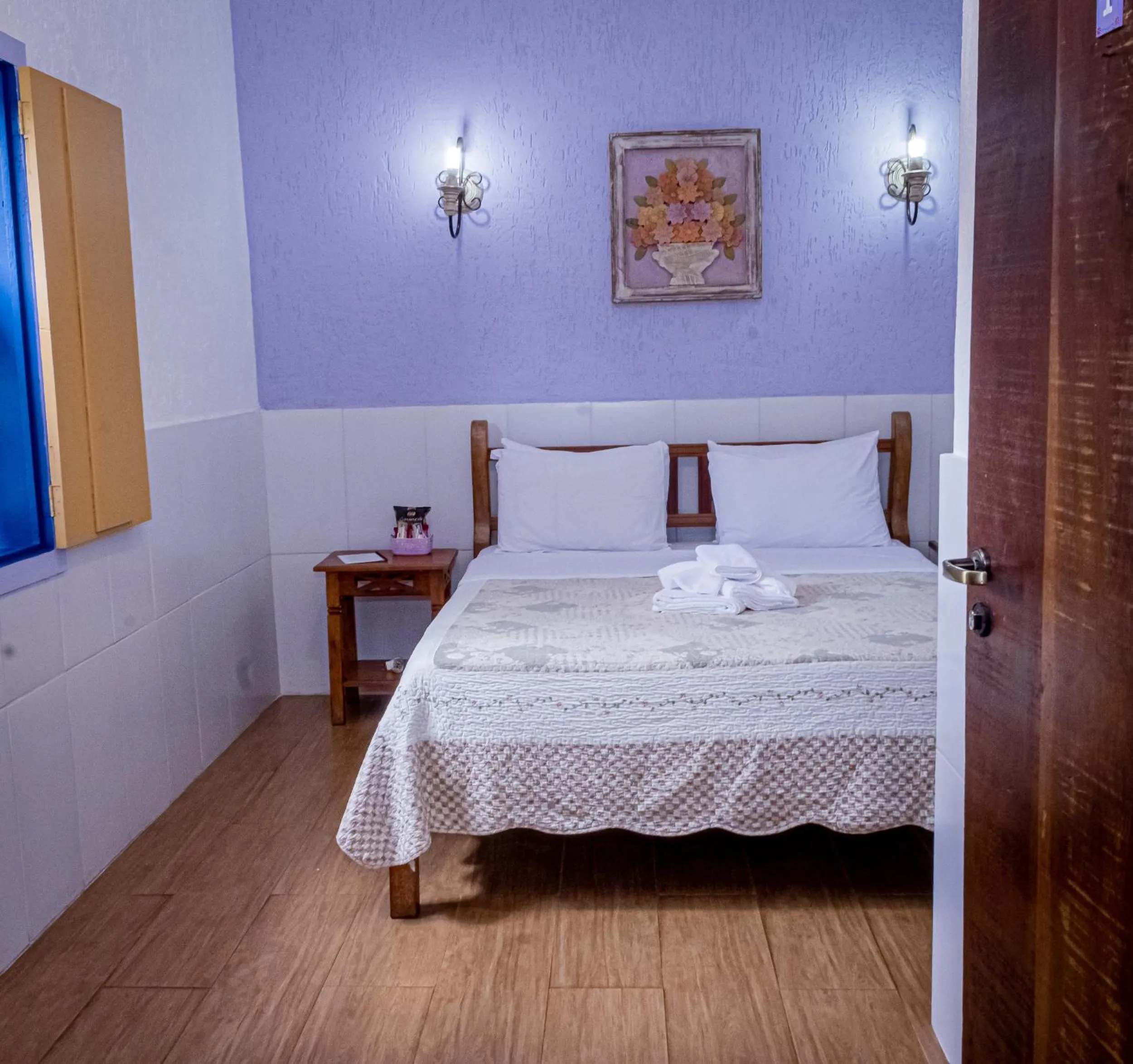 Bed in Casa de Violeta Pousada