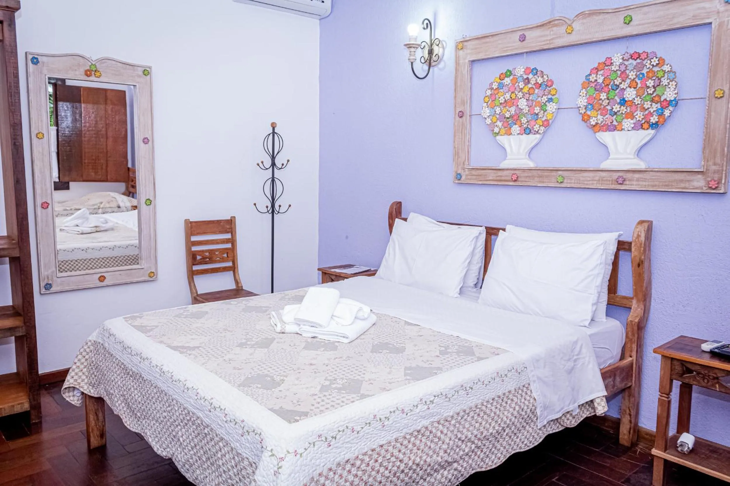 Bed in Casa de Violeta Pousada