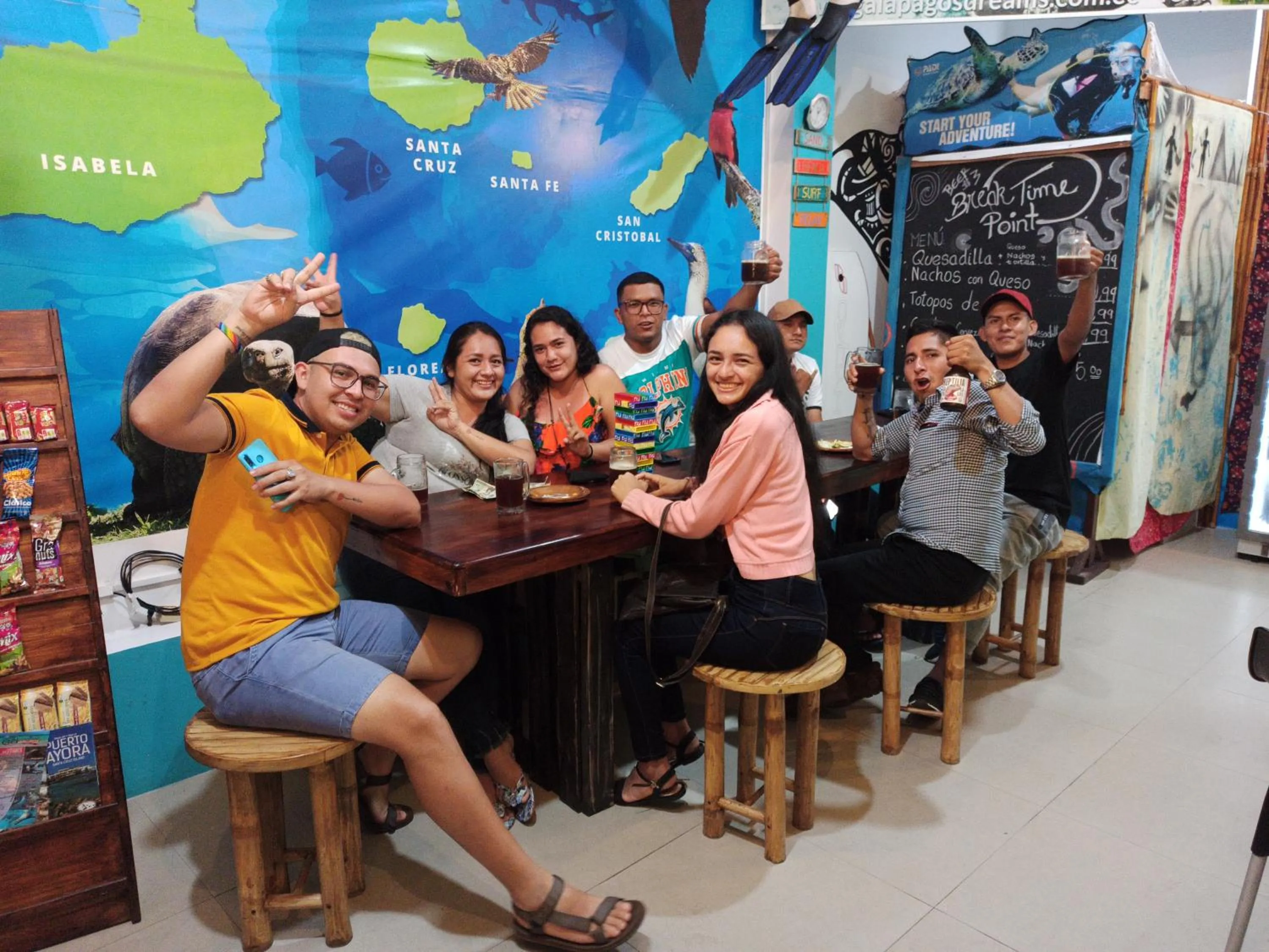 Restaurant/places to eat in Galapagos Dreams