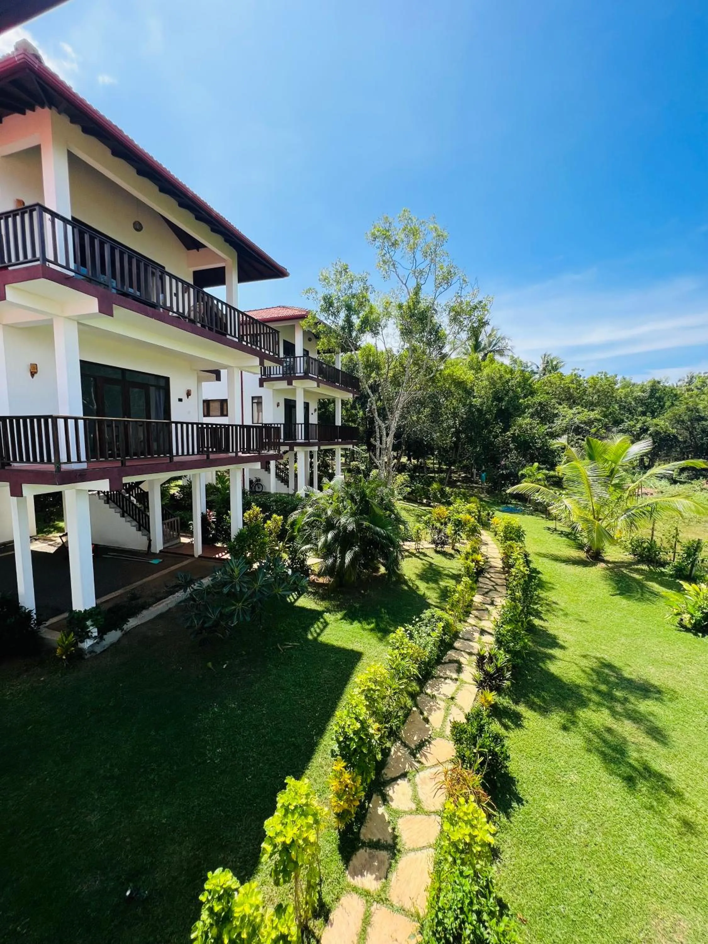 Property building in Ashansa Lagoon Resort