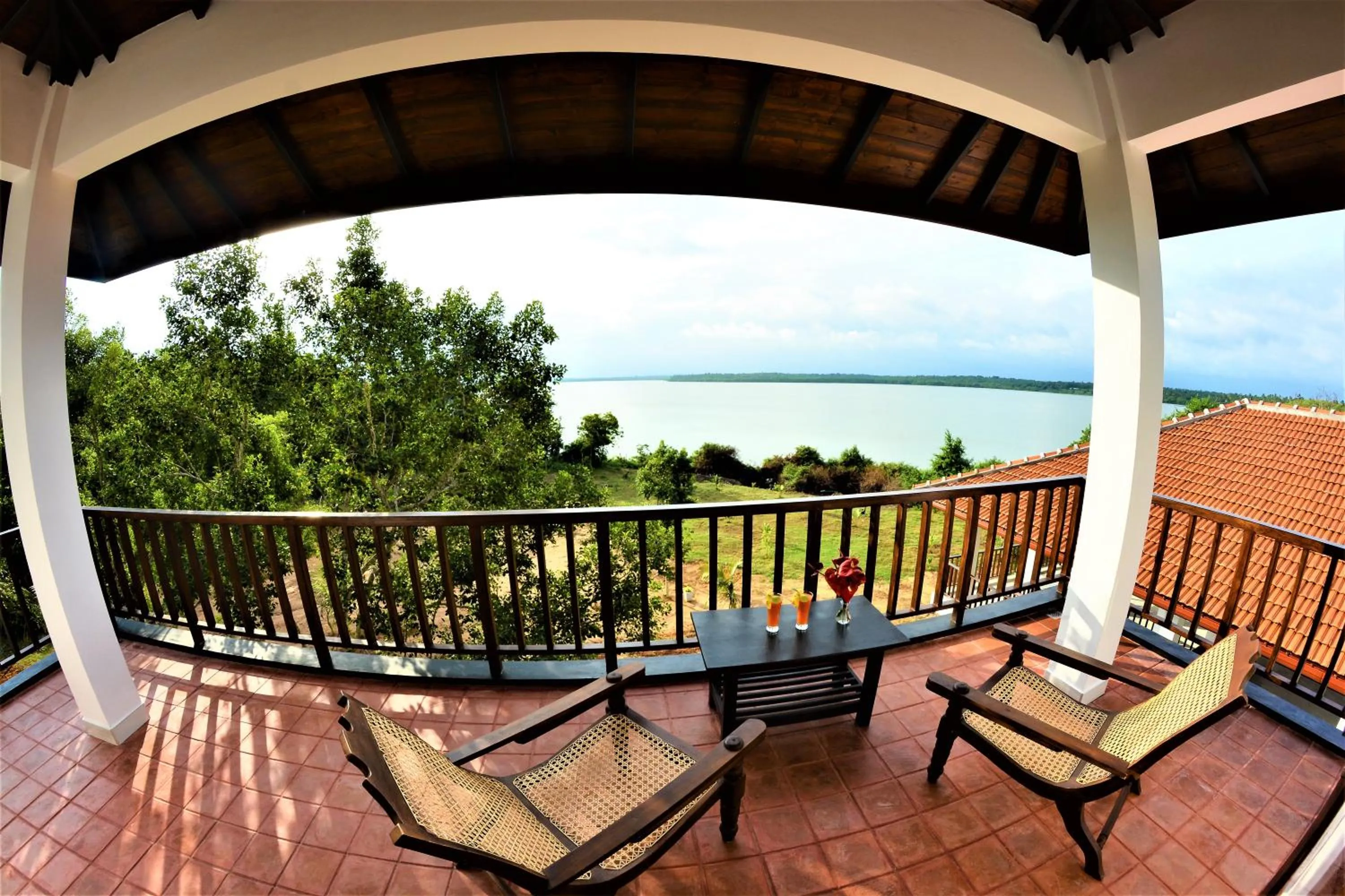 Balcony/Terrace in Ashansa Lagoon Resort