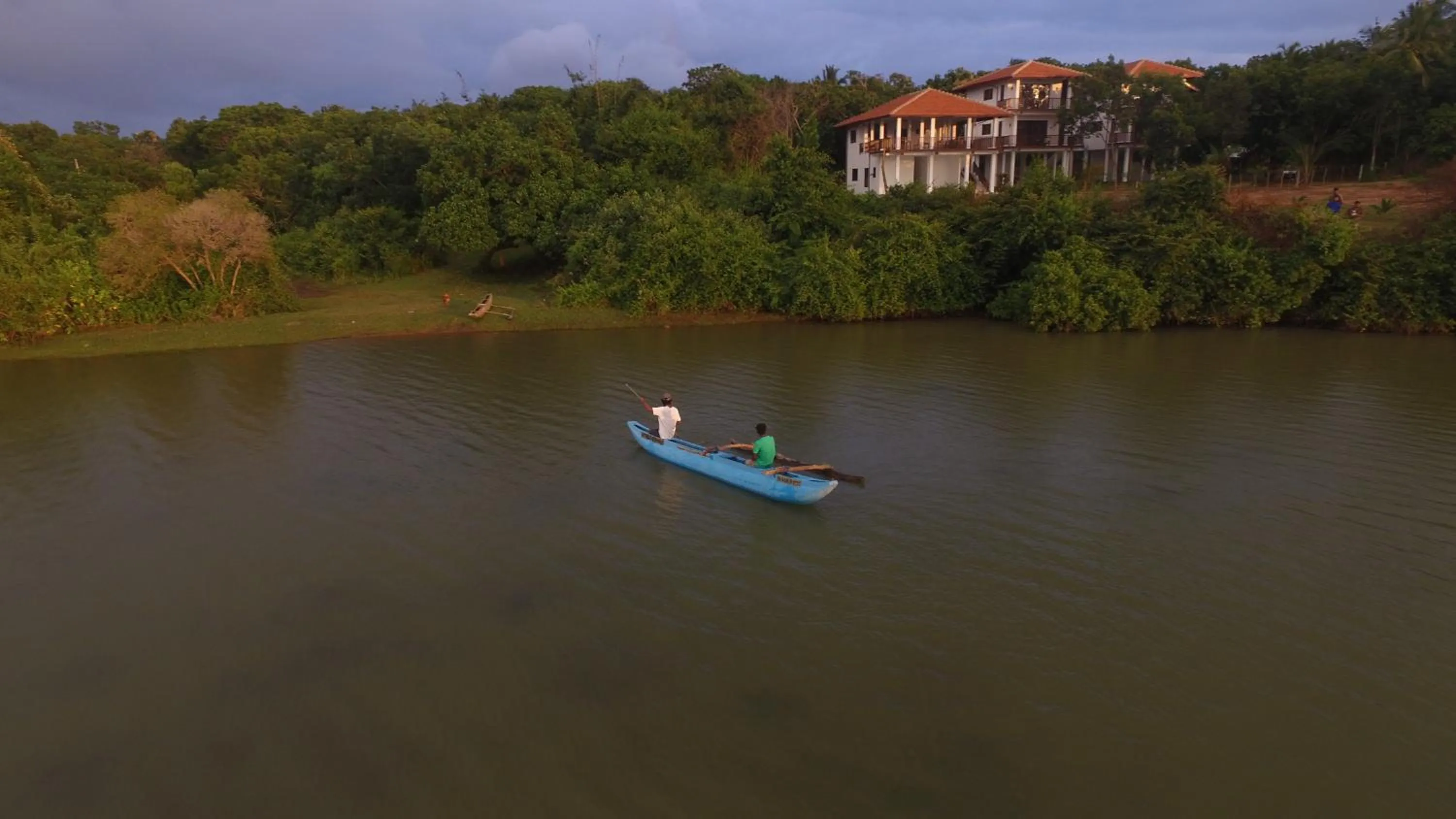 Fishing in Ashansa Lagoon Resort