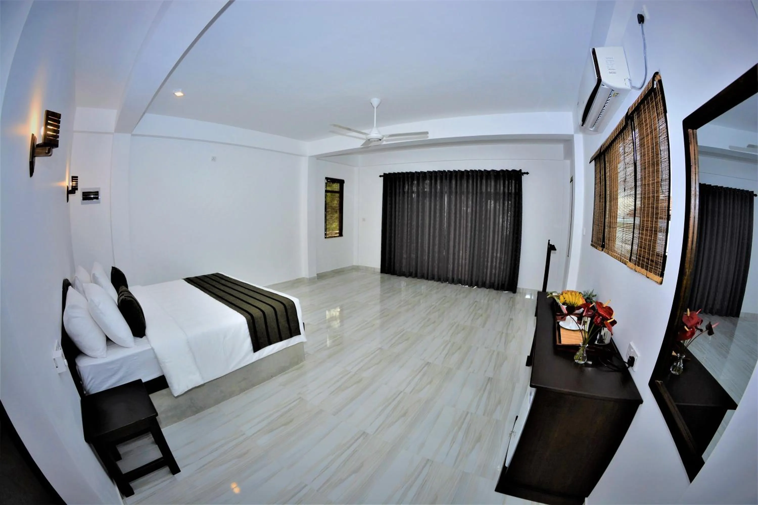 Photo of the whole room, Bed in Ashansa Lagoon Resort