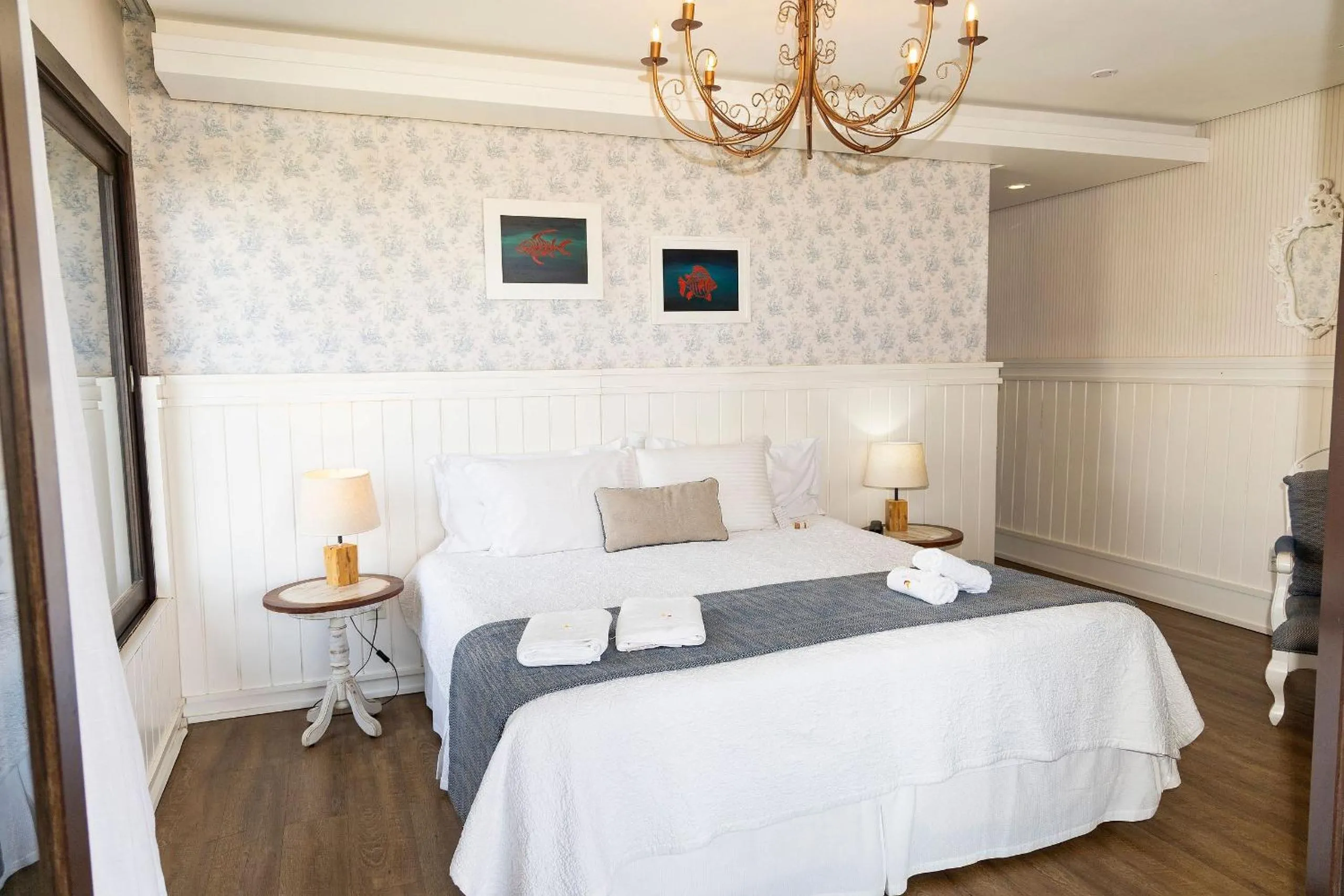 Bed in Hospedaria Refugio das Galés