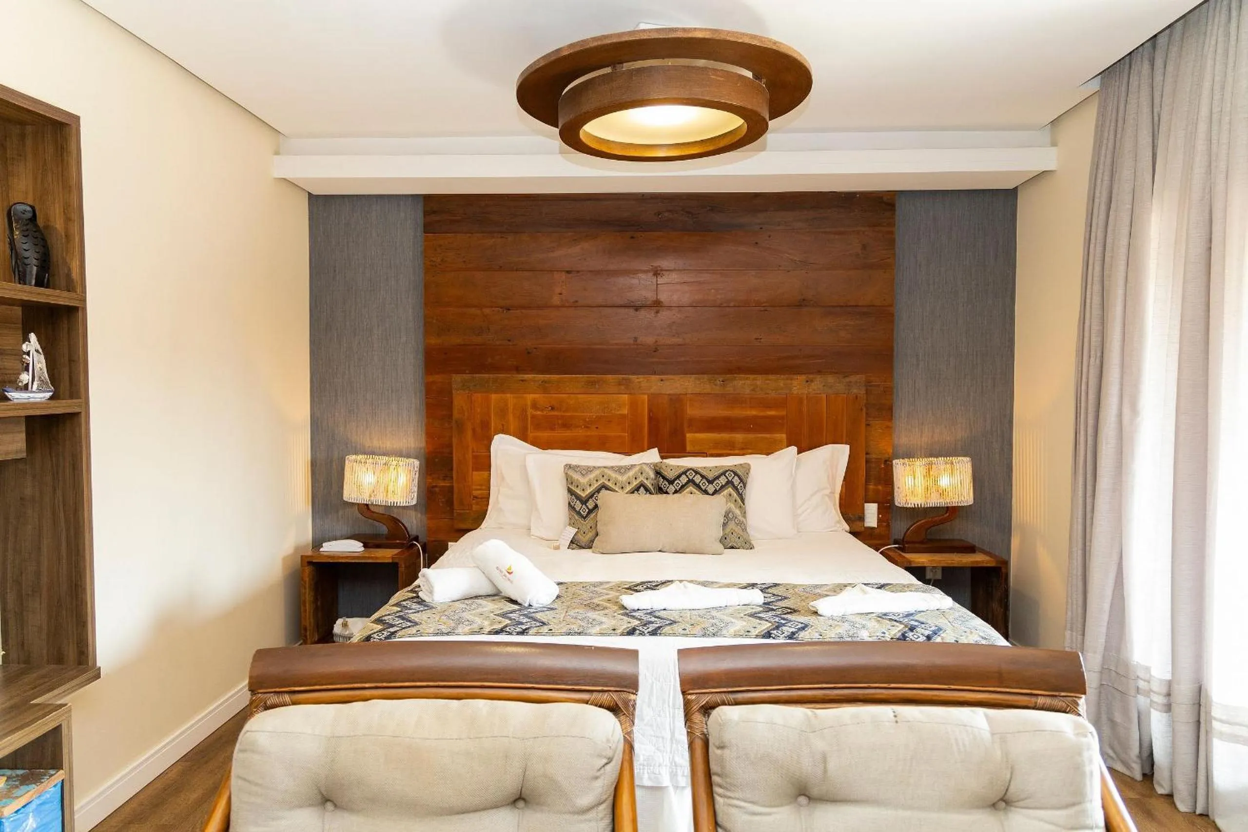 Bed in Hospedaria Refugio das Galés