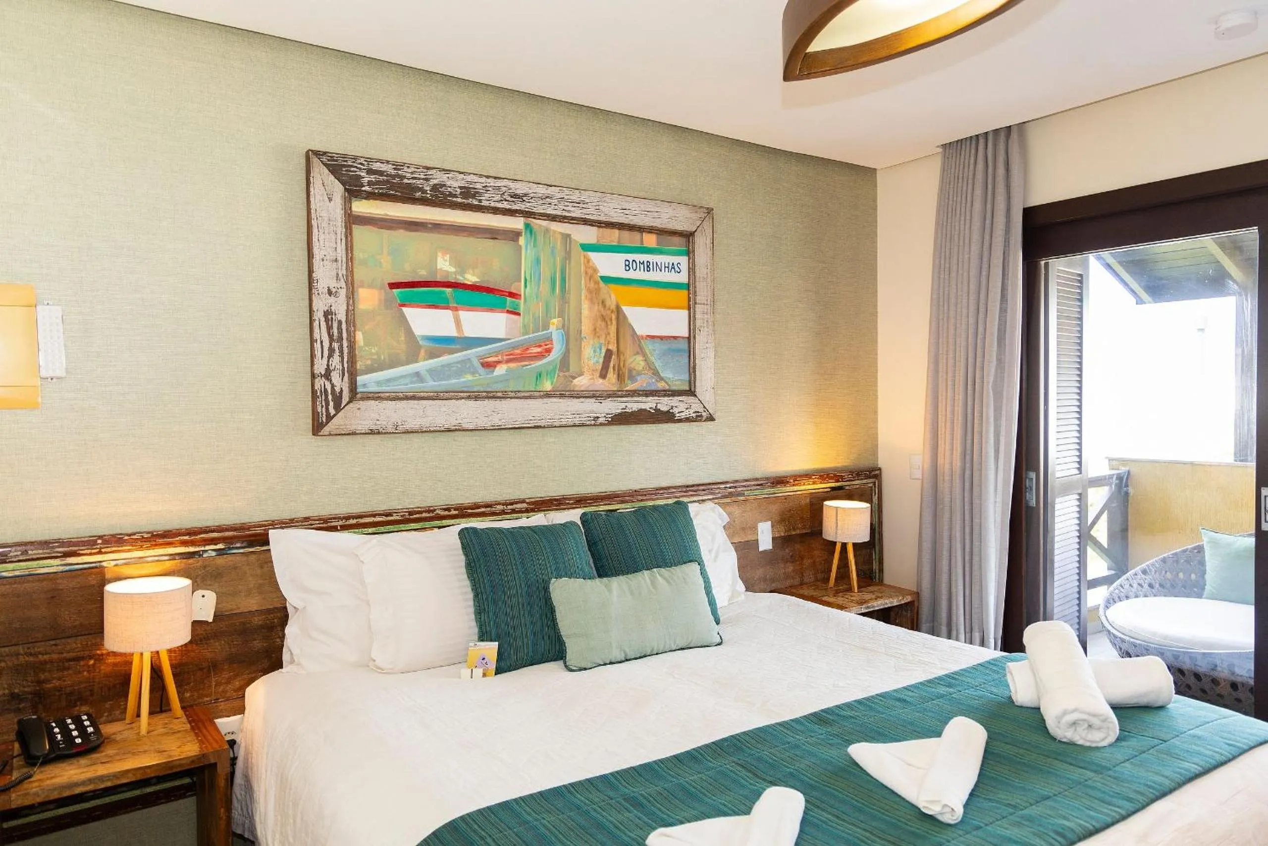 Bed in Hospedaria Refugio das Galés