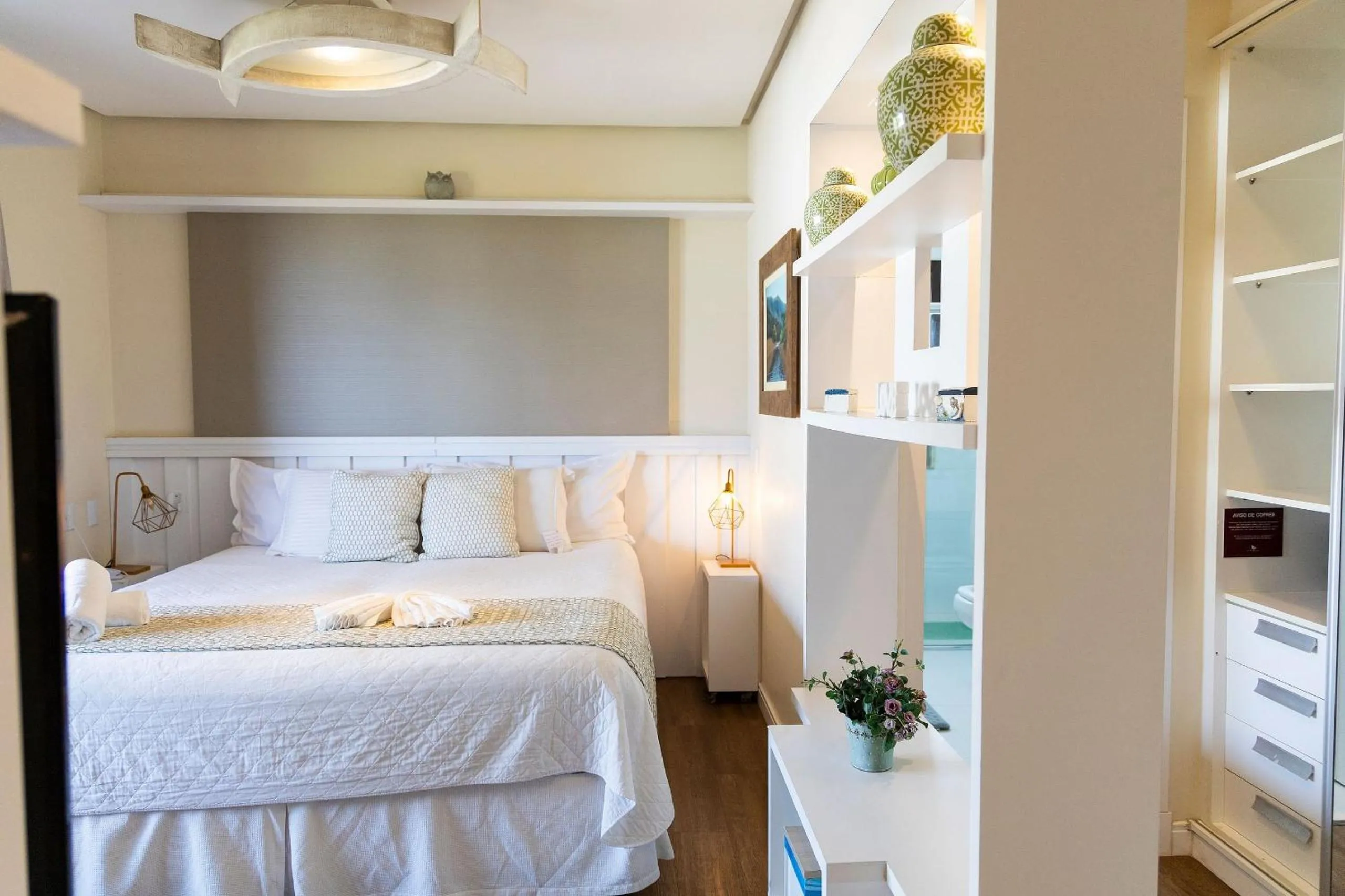 Bed in Hospedaria Refugio das Galés