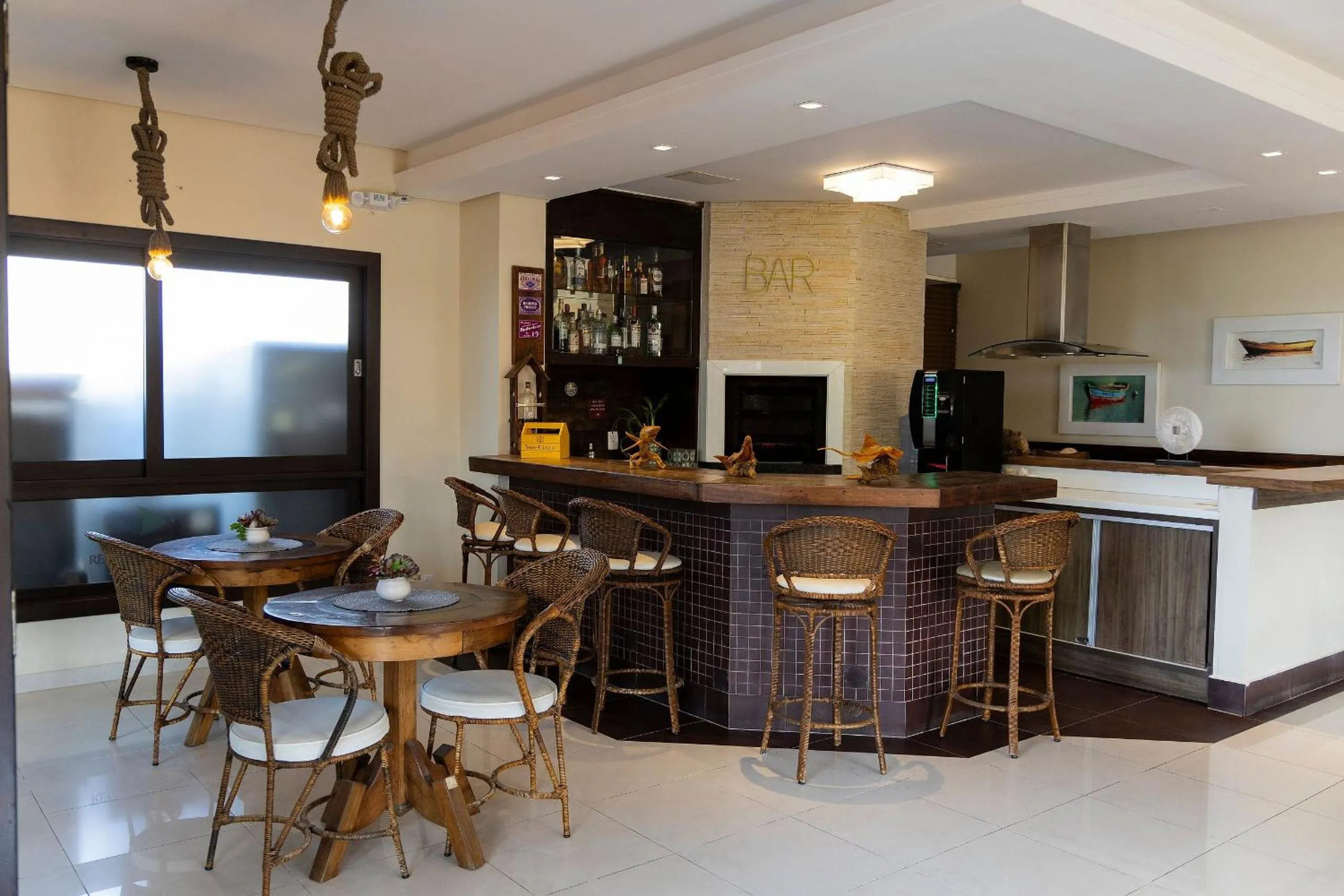 Living room in Hospedaria Refugio das Galés