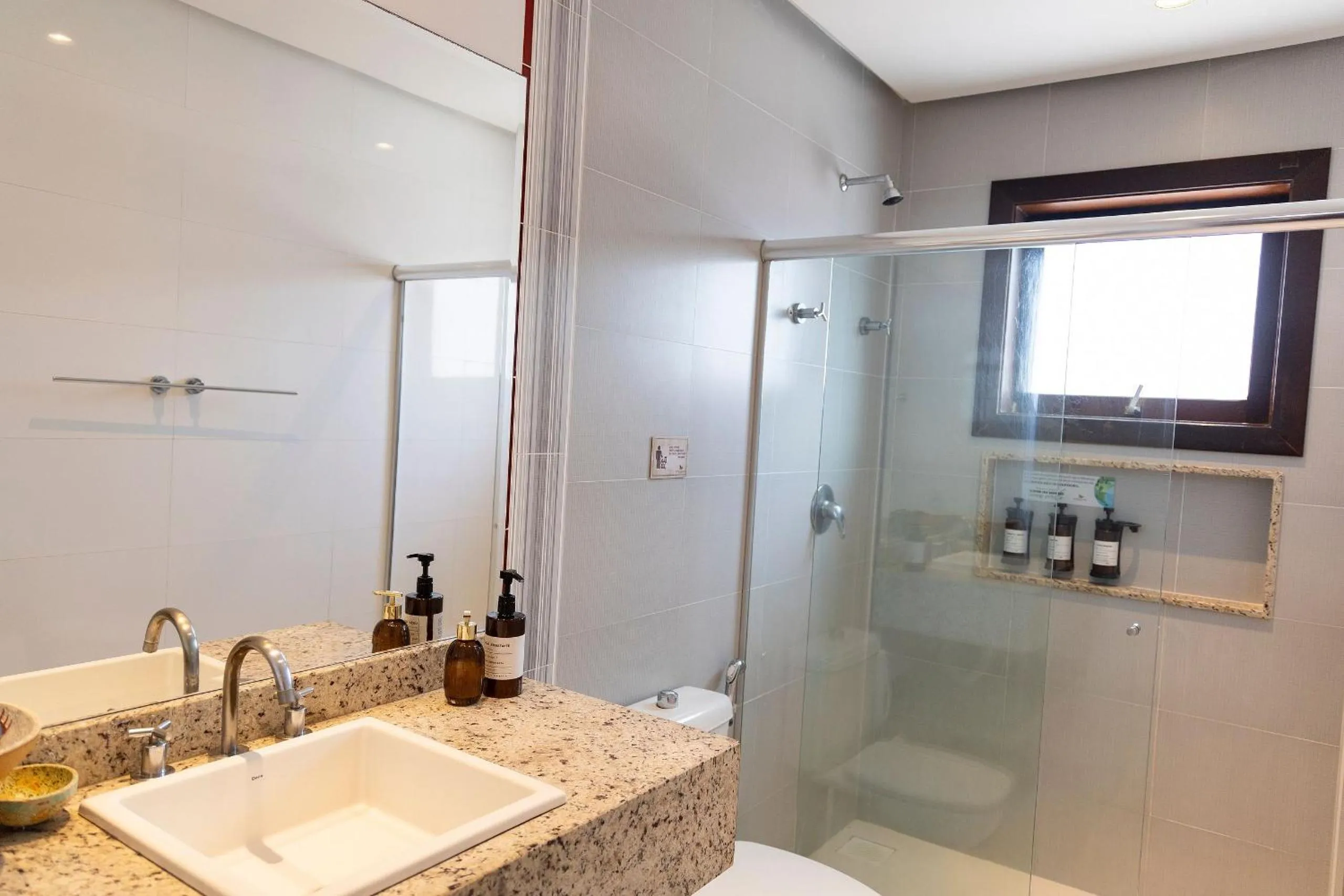 Toilet in Hospedaria Refugio das Galés