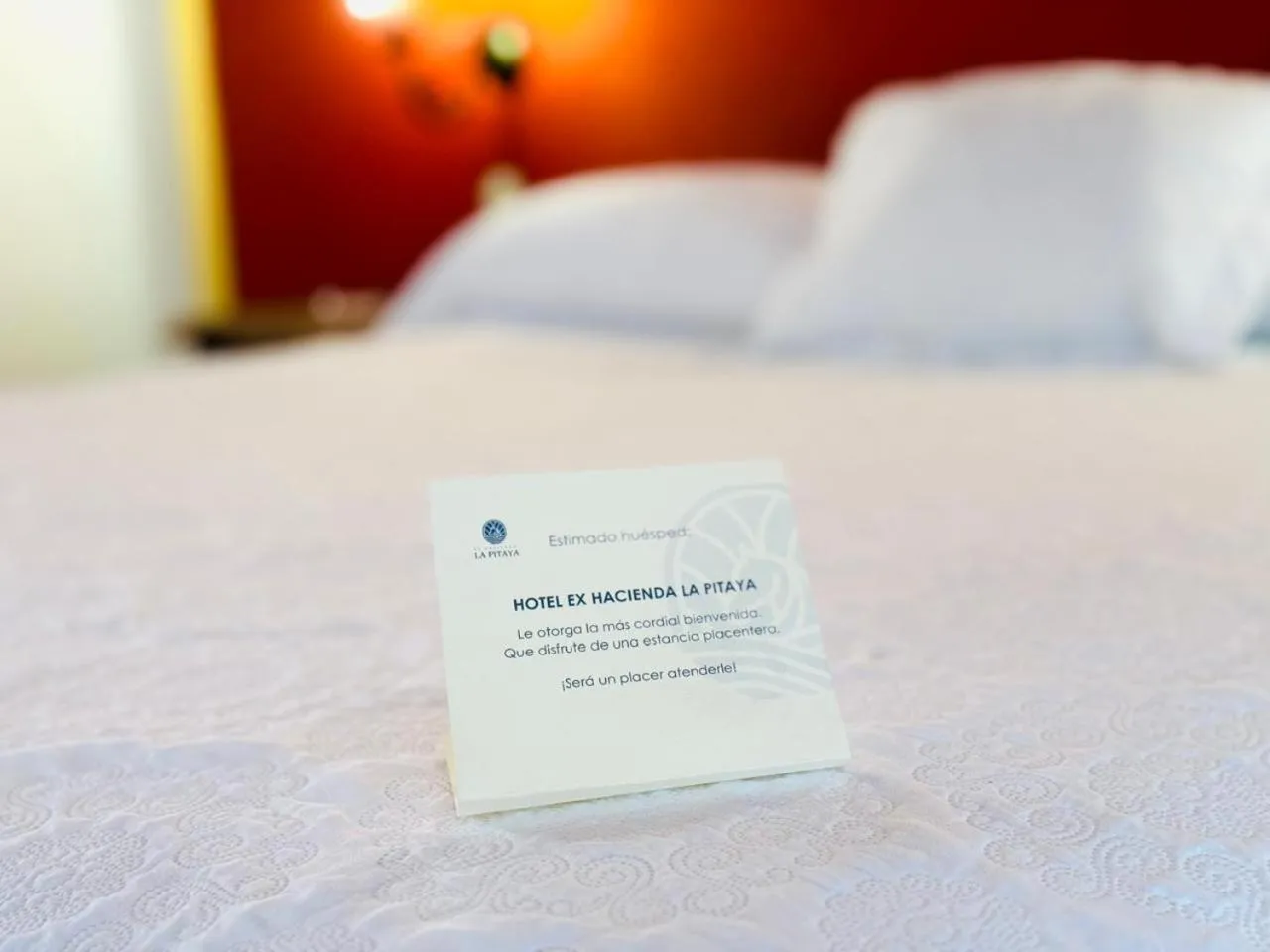 Logo/Certificate/Sign, Bed in Hotel Ex Hacienda La Pitaya Querétaro