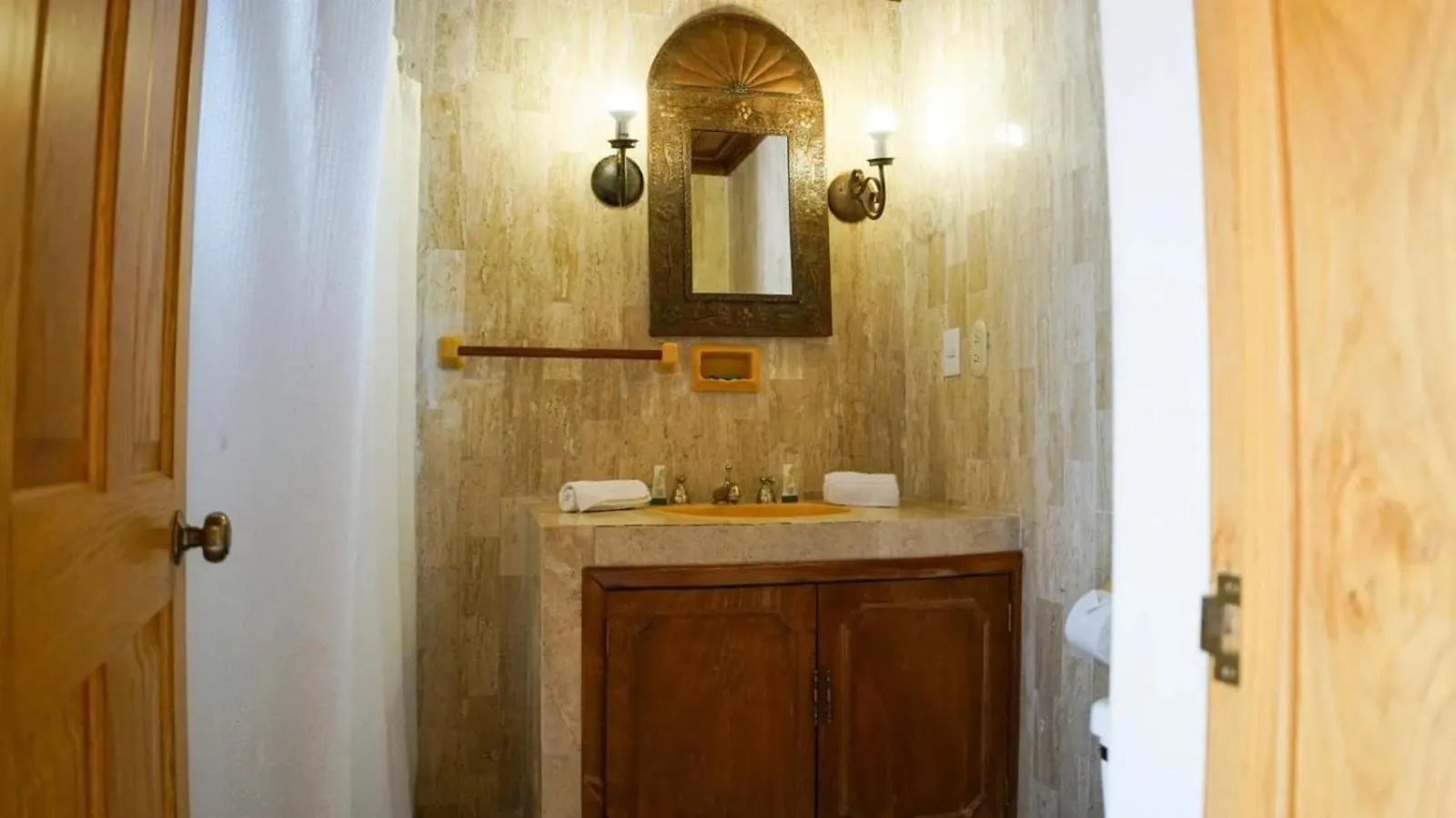 Bathroom in Hotel Ex Hacienda La Pitaya Querétaro